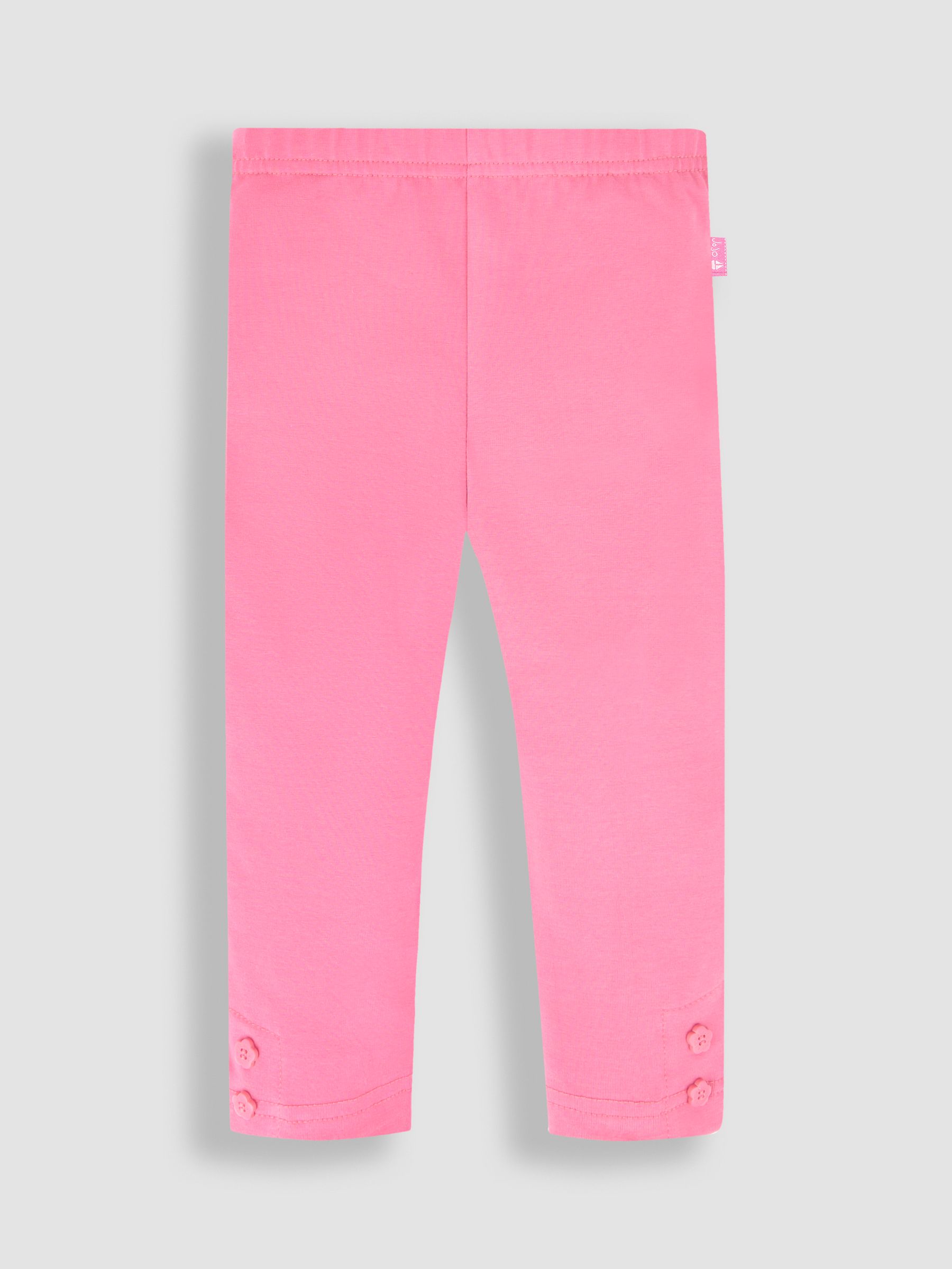 Lilac Purple Unicorn & Pink Leggings 2 Pack - Image 3 of 6