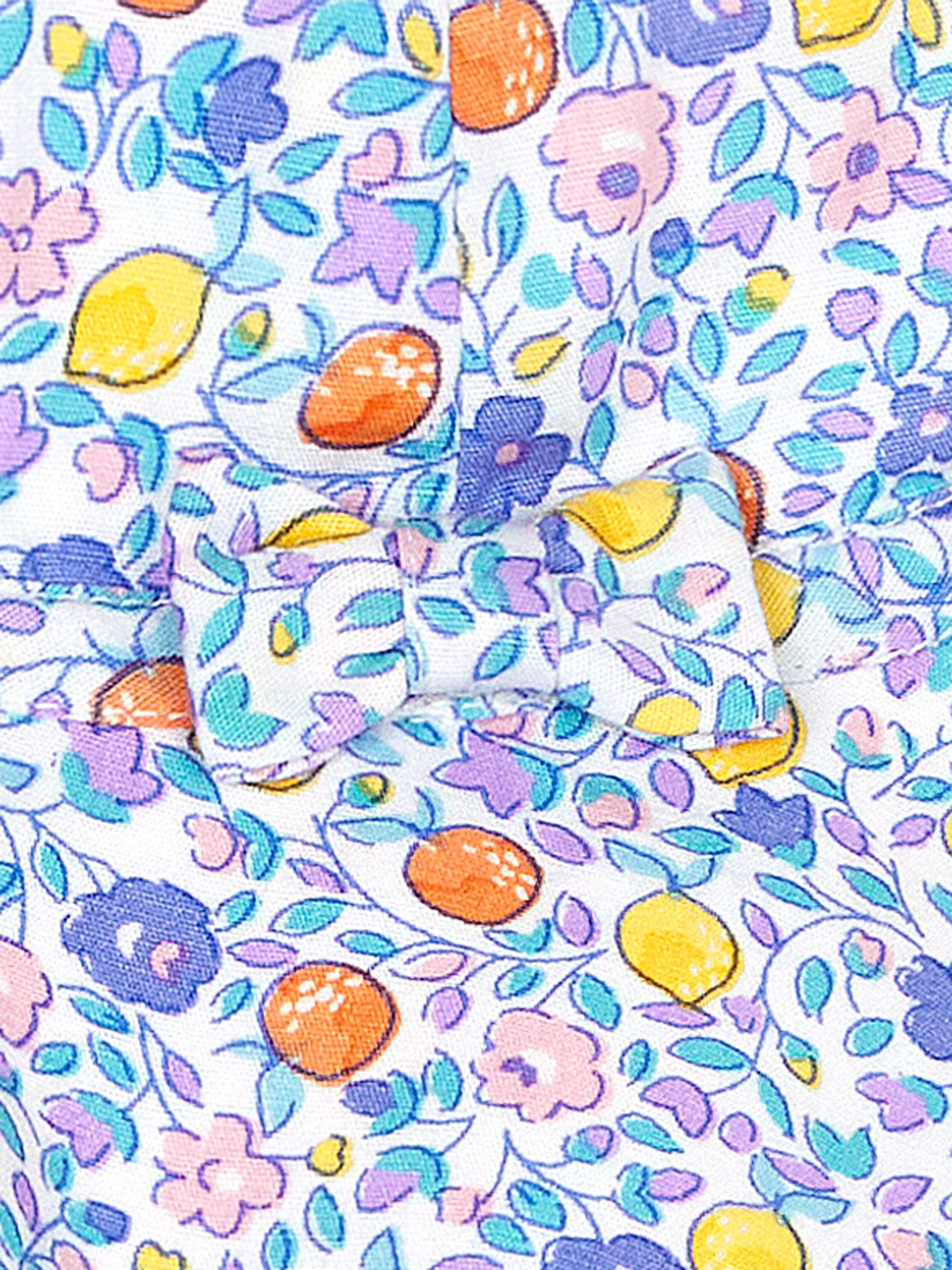 Lilac Purple Lemon Ditsy Floral Floppy Sun Hat - Image 4 of 4