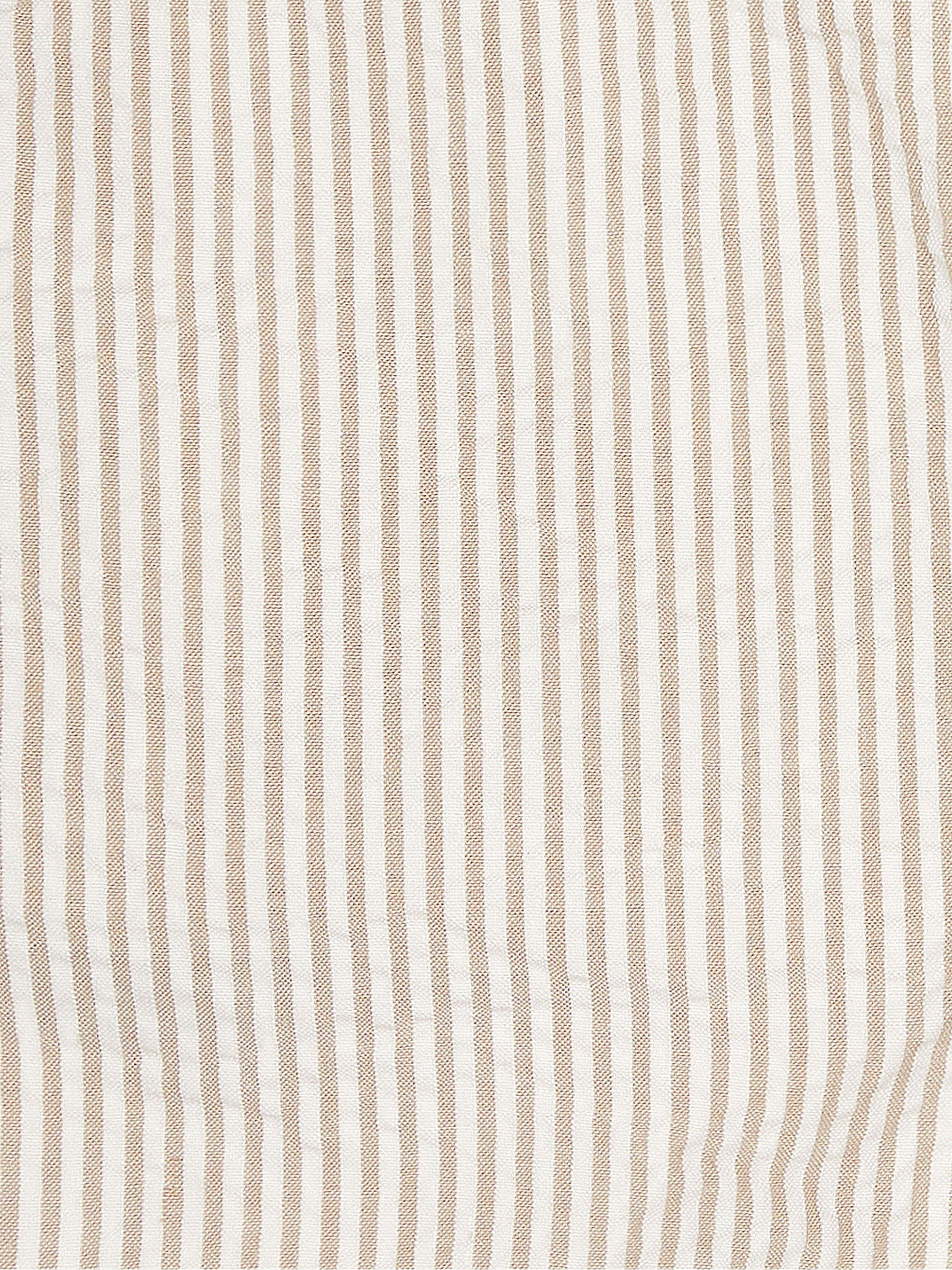 Natural Seersucker Stripe Shorts - Image 3 of 4
