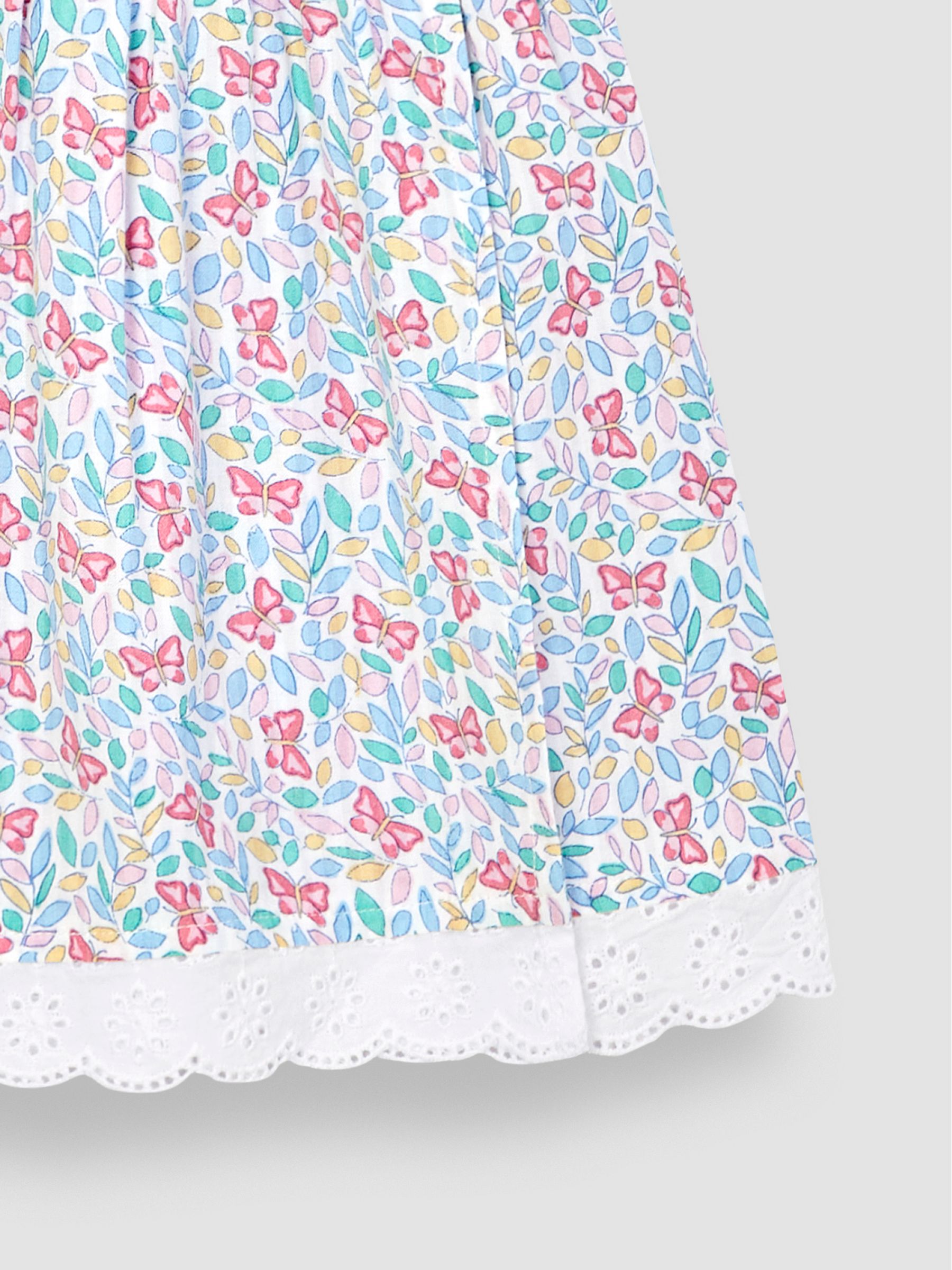 Pink Butterfly Wrap Baby Dress - Image 3 of 3
