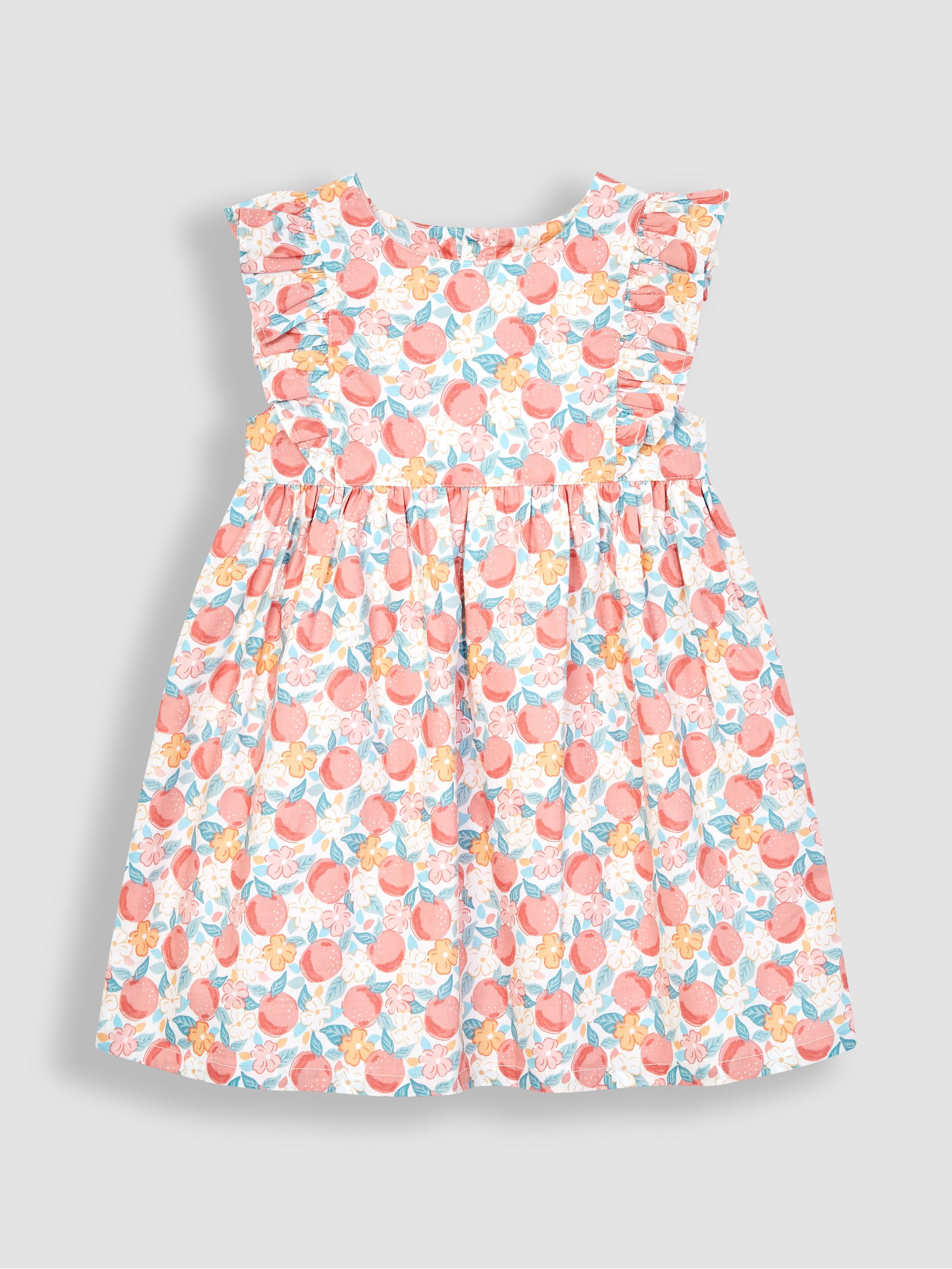 Pink Peach Pretty Summer Dress - Image 1 of 3