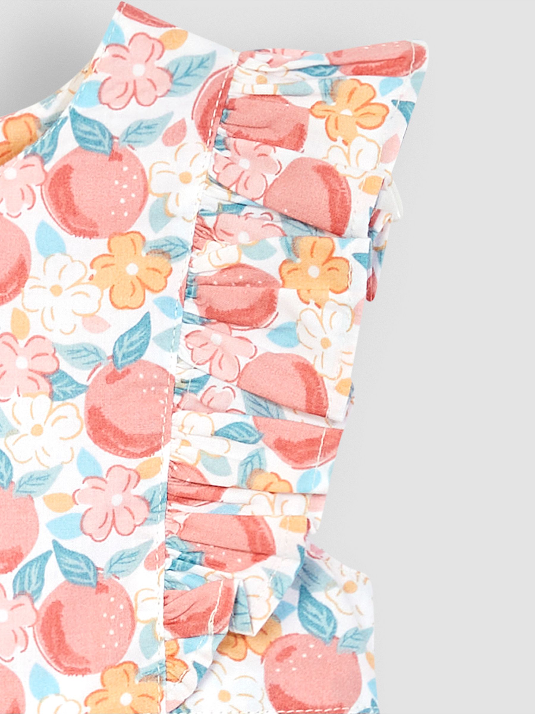 Pink Peach Pretty Summer Dress - Image 3 of 3