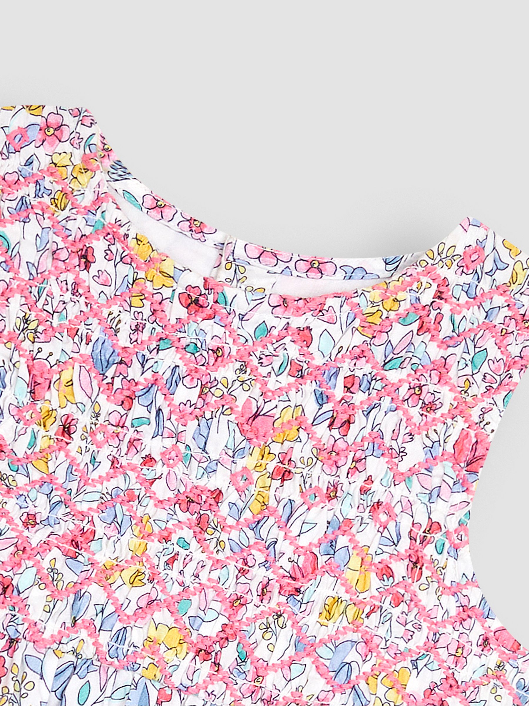 Blue Meadow Floral Smocked Dress - Image 4 of 4