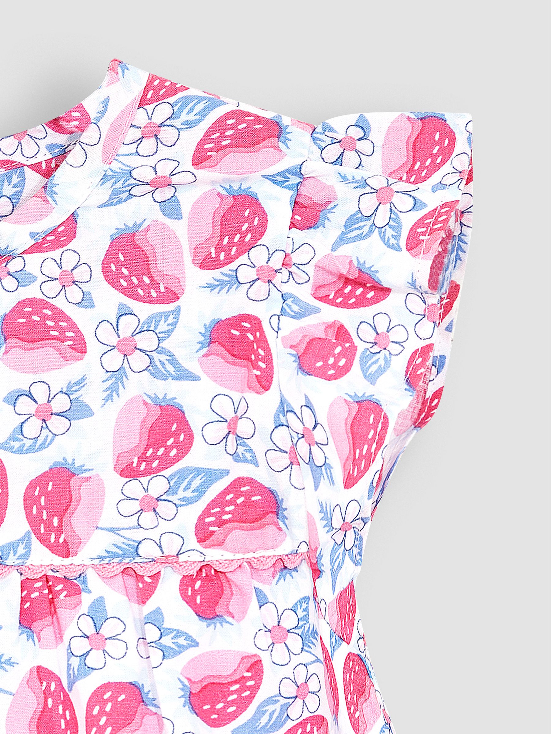 Pink Strawberry Bloom Pretty Blouse - Image 3 of 3