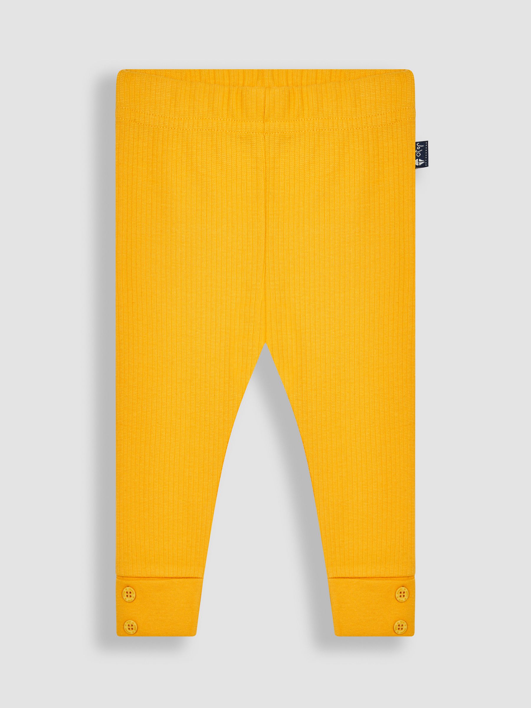 Yellow Breton Top & Rib Leggings Set - Image 4 of 5