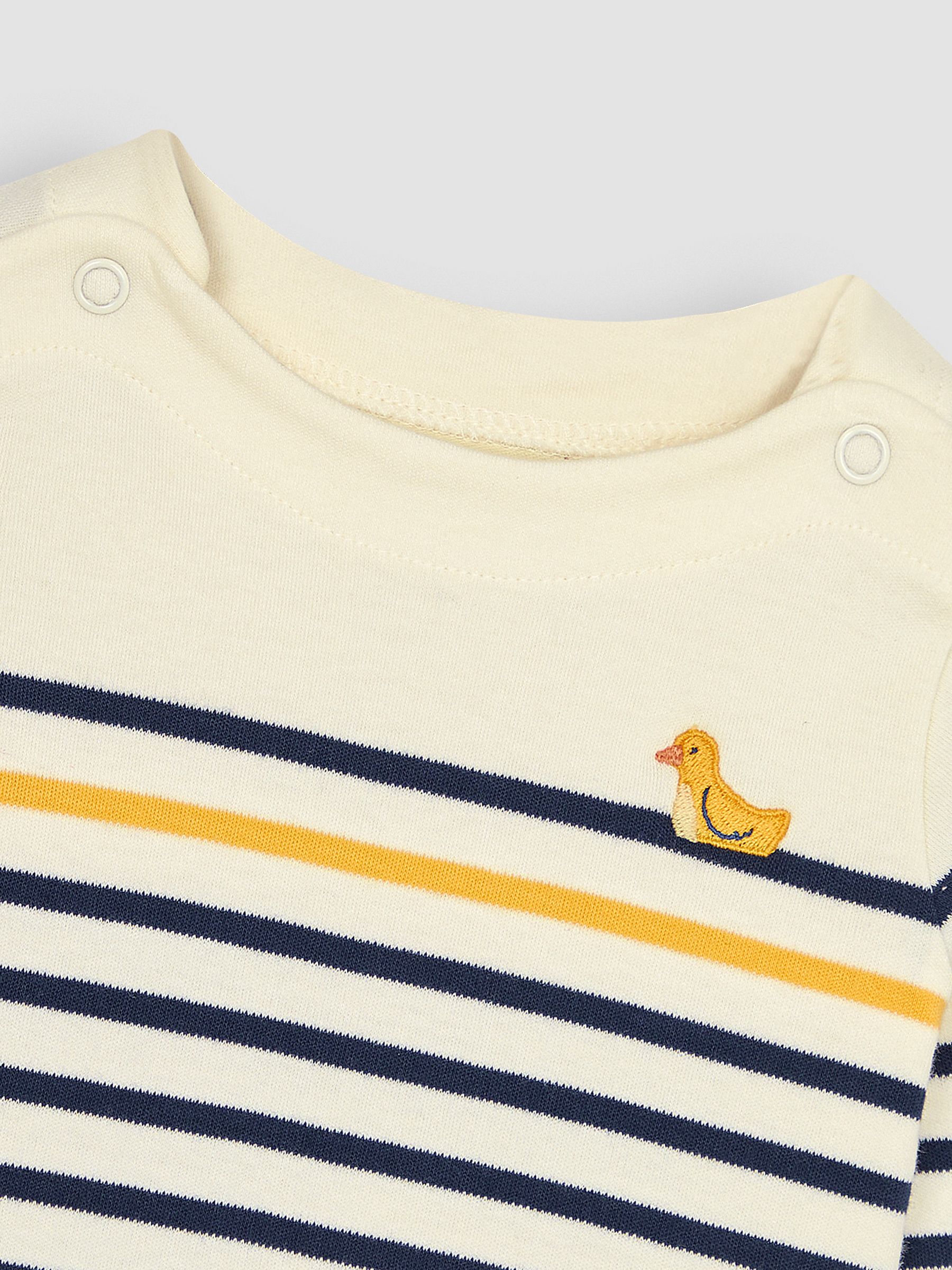 Yellow Breton Top & Rib Leggings Set - Image 5 of 5