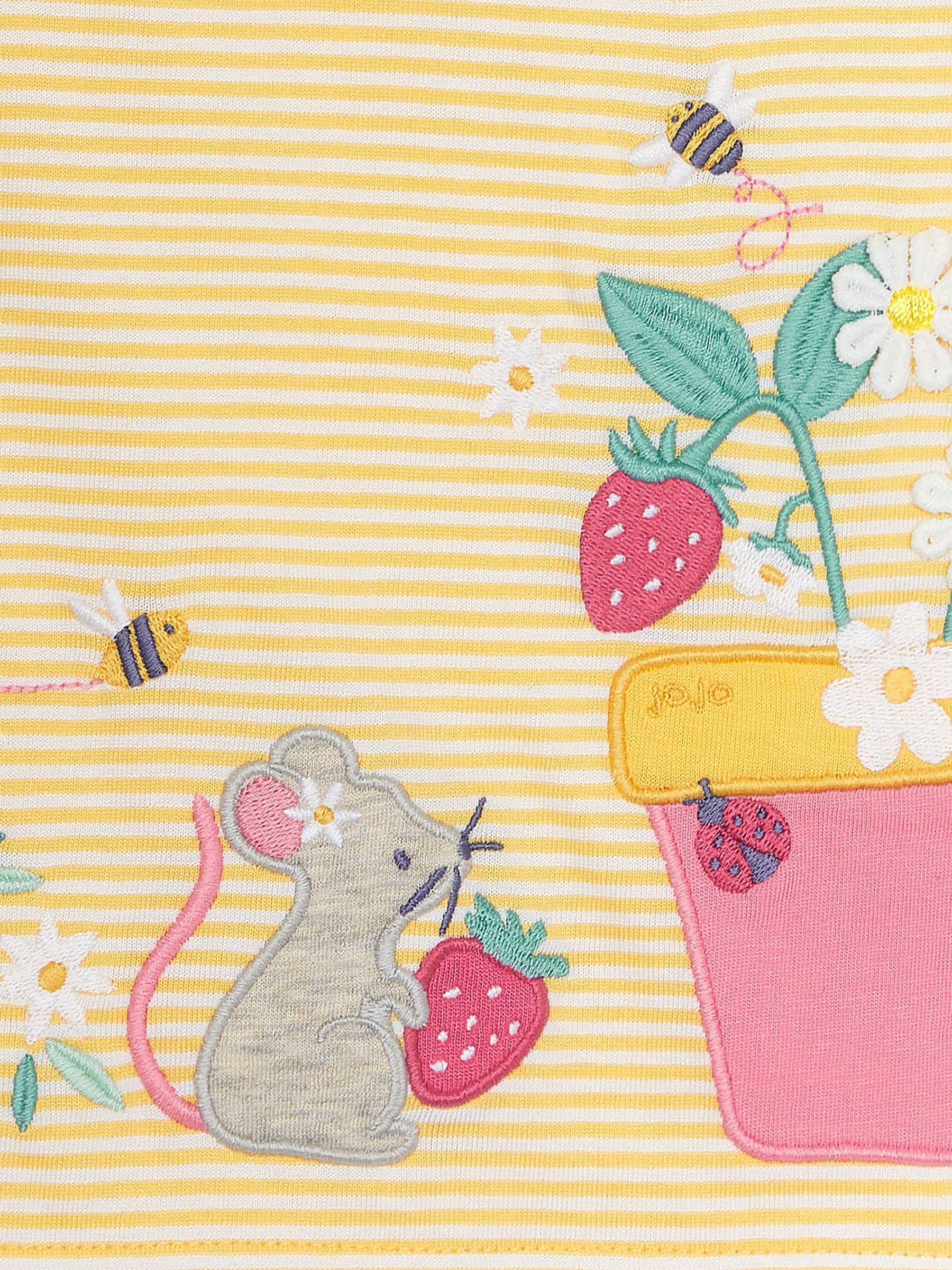 Yellow Mouse Appliqué T-Shirt - Image 4 of 5