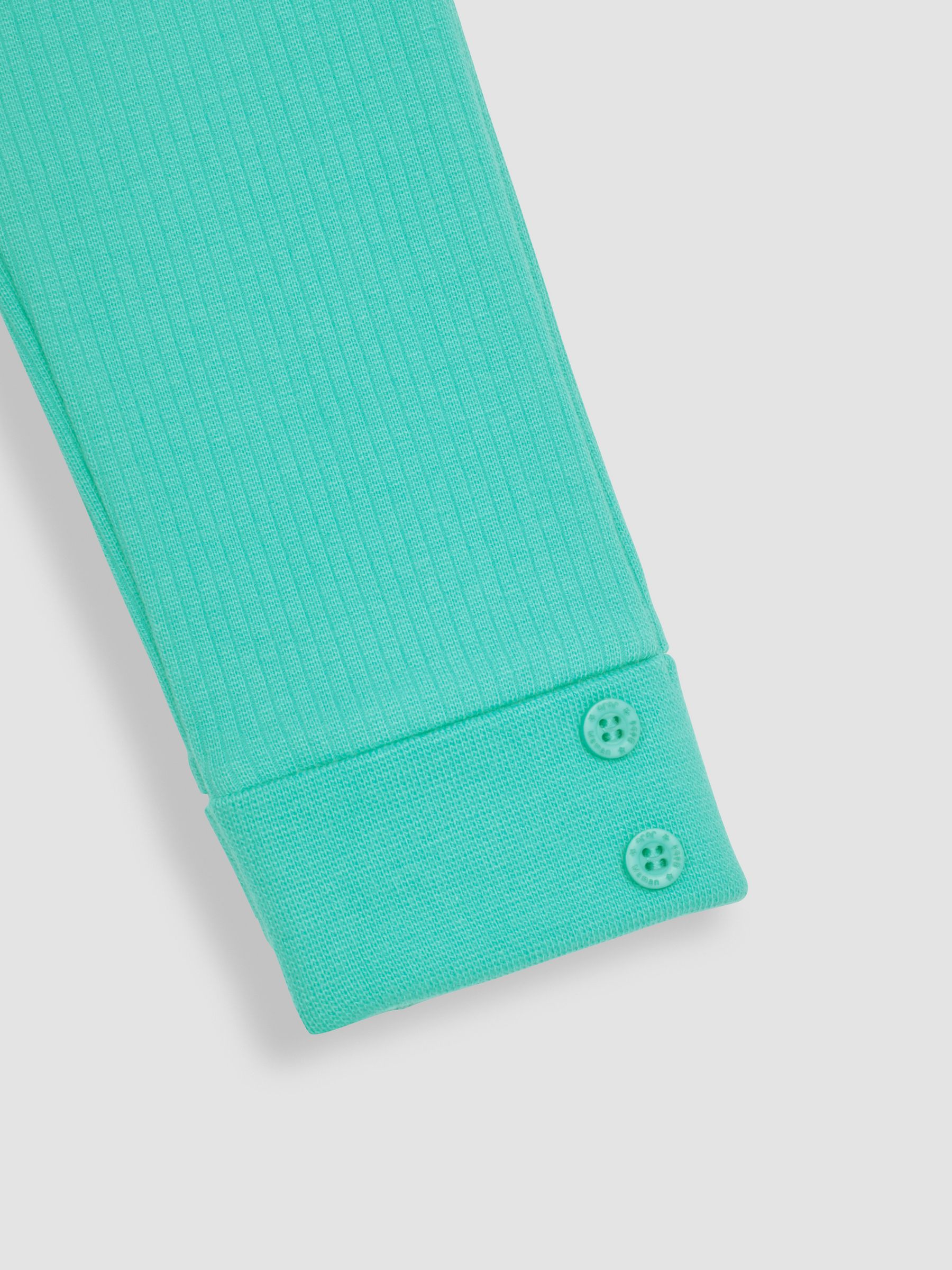 Duck Egg Blue & Coral Pink 2-Pack Rib Leggings - Image 5 of 6