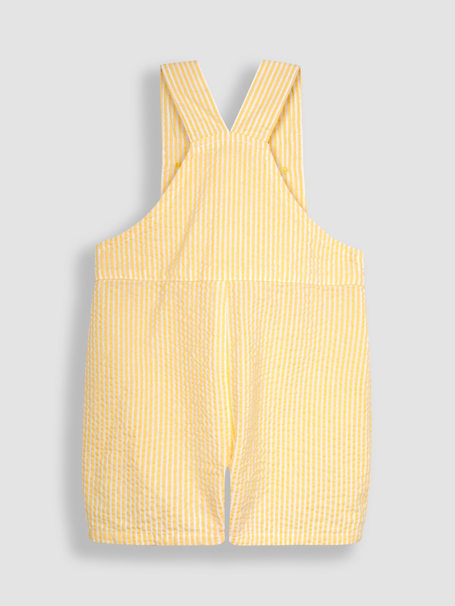 Yellow 2-Piece Bunny Novelty Dungarees & Body Set - Image 5 of 7