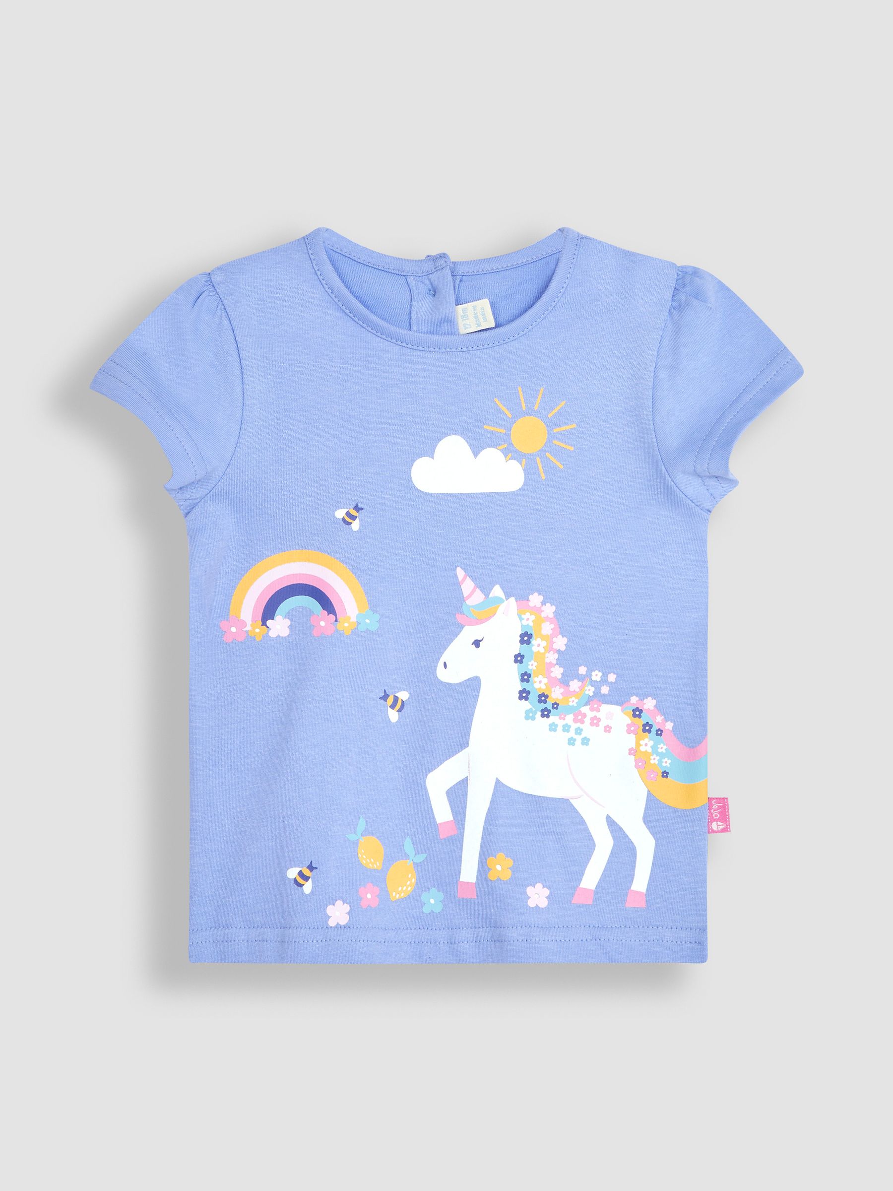 Lilac Purple Unicorn & Pink 2-Pack T-Shirts - Image 4 of 6