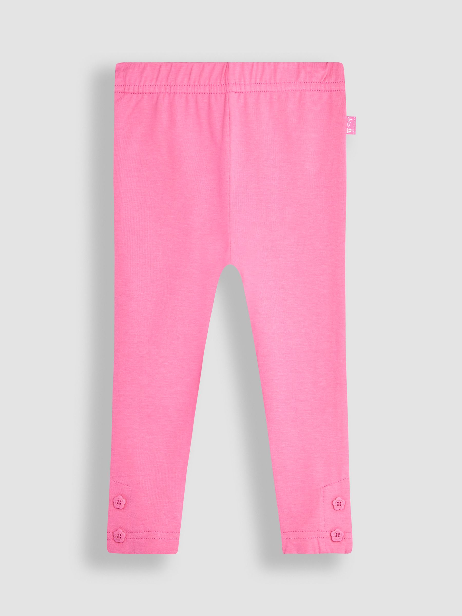 Periwinkle Purple Butterfly Floral & Pink 2-Pack Leggings - Image 4 of 5