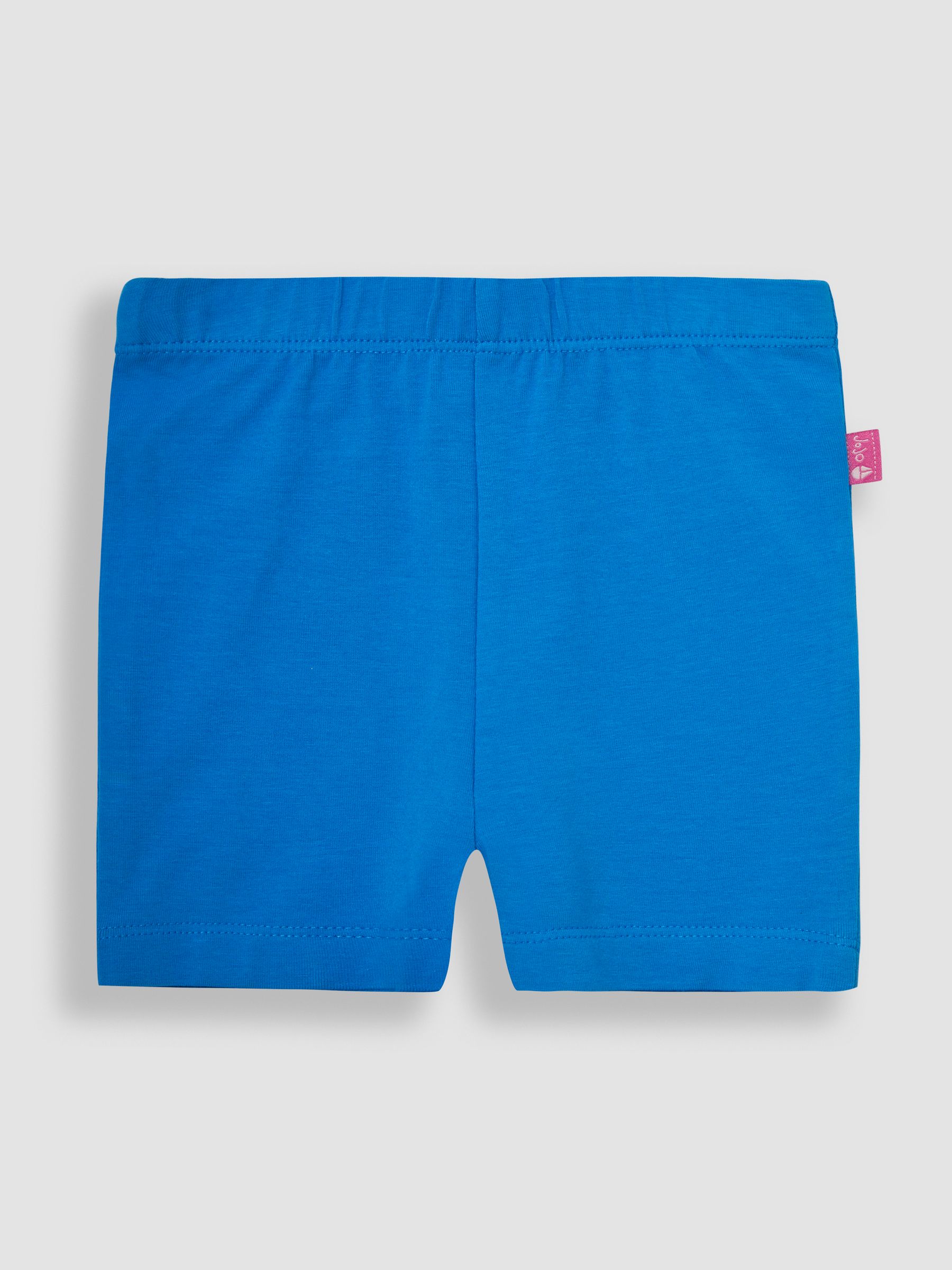 Pink Floral Dinosaur & Cobalt Blue 2-Pack Shorts - Image 2 of 4
