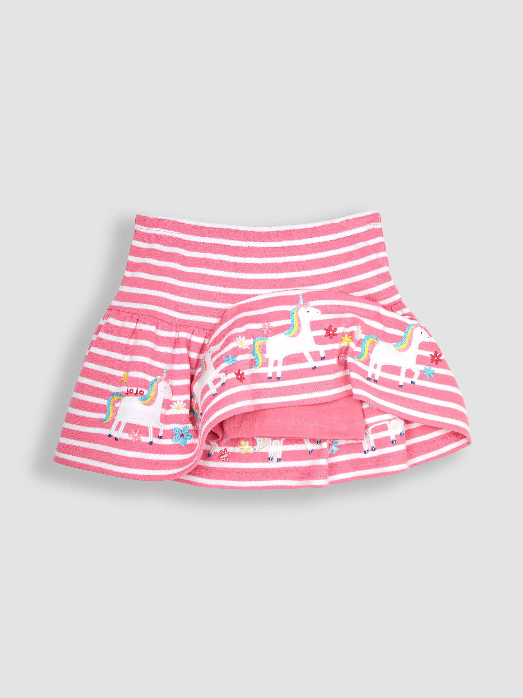 Pink Unicorn Appliqué Skort - Image 2 of 3