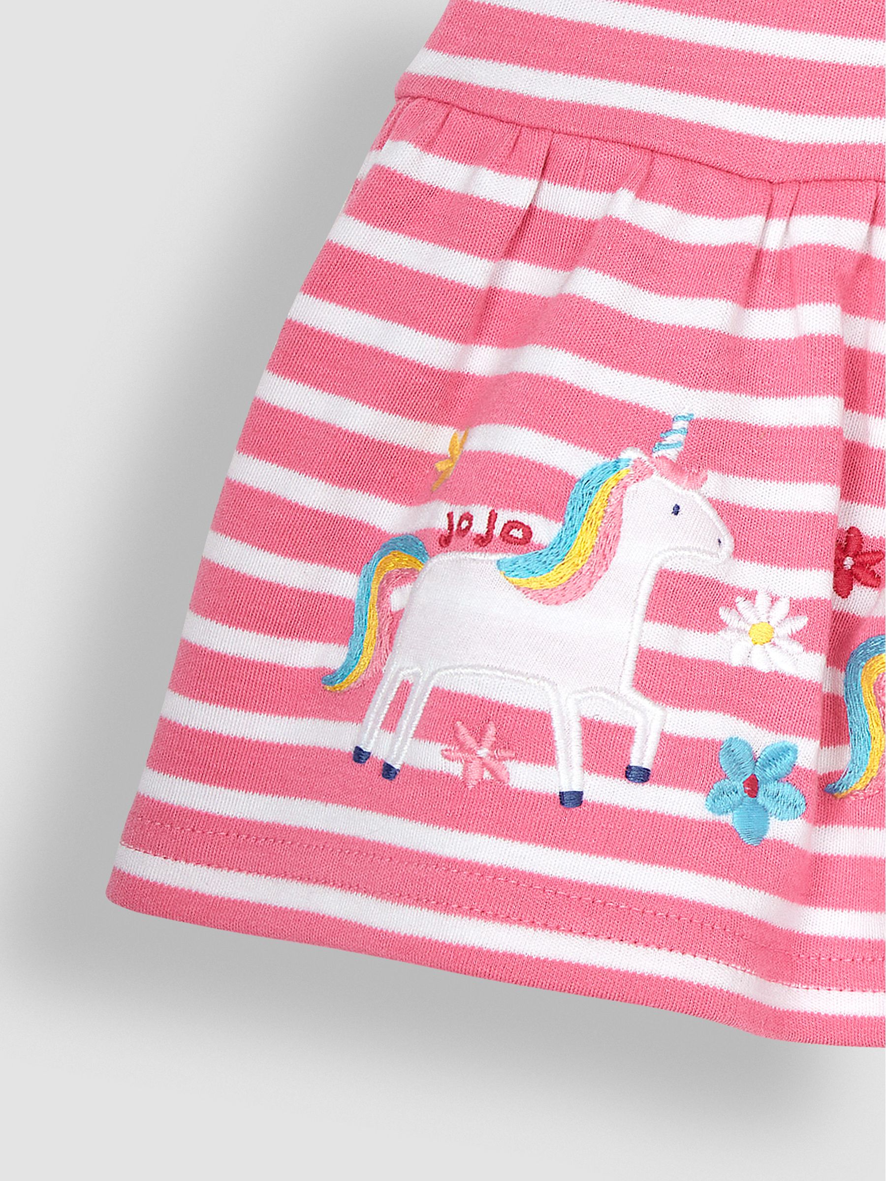Pink Unicorn Appliqué Skort - Image 3 of 3