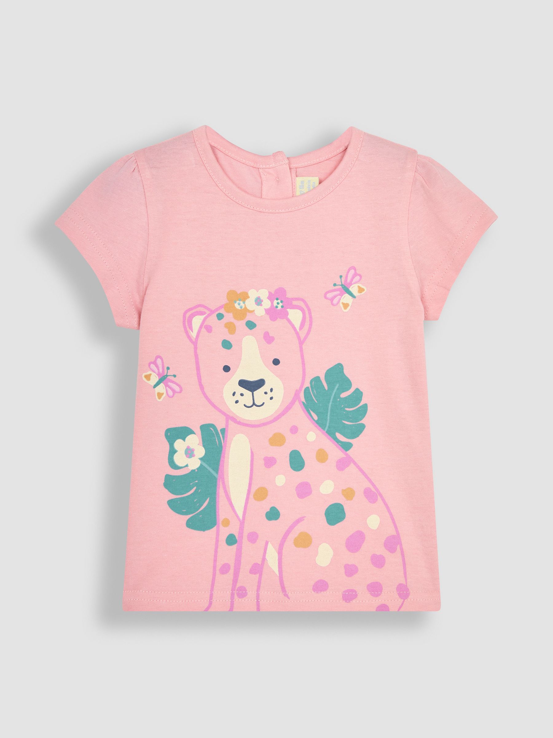 Pink Cheetah & Duck Egg Blue 2-Pack T-Shirts - Image 3 of 4