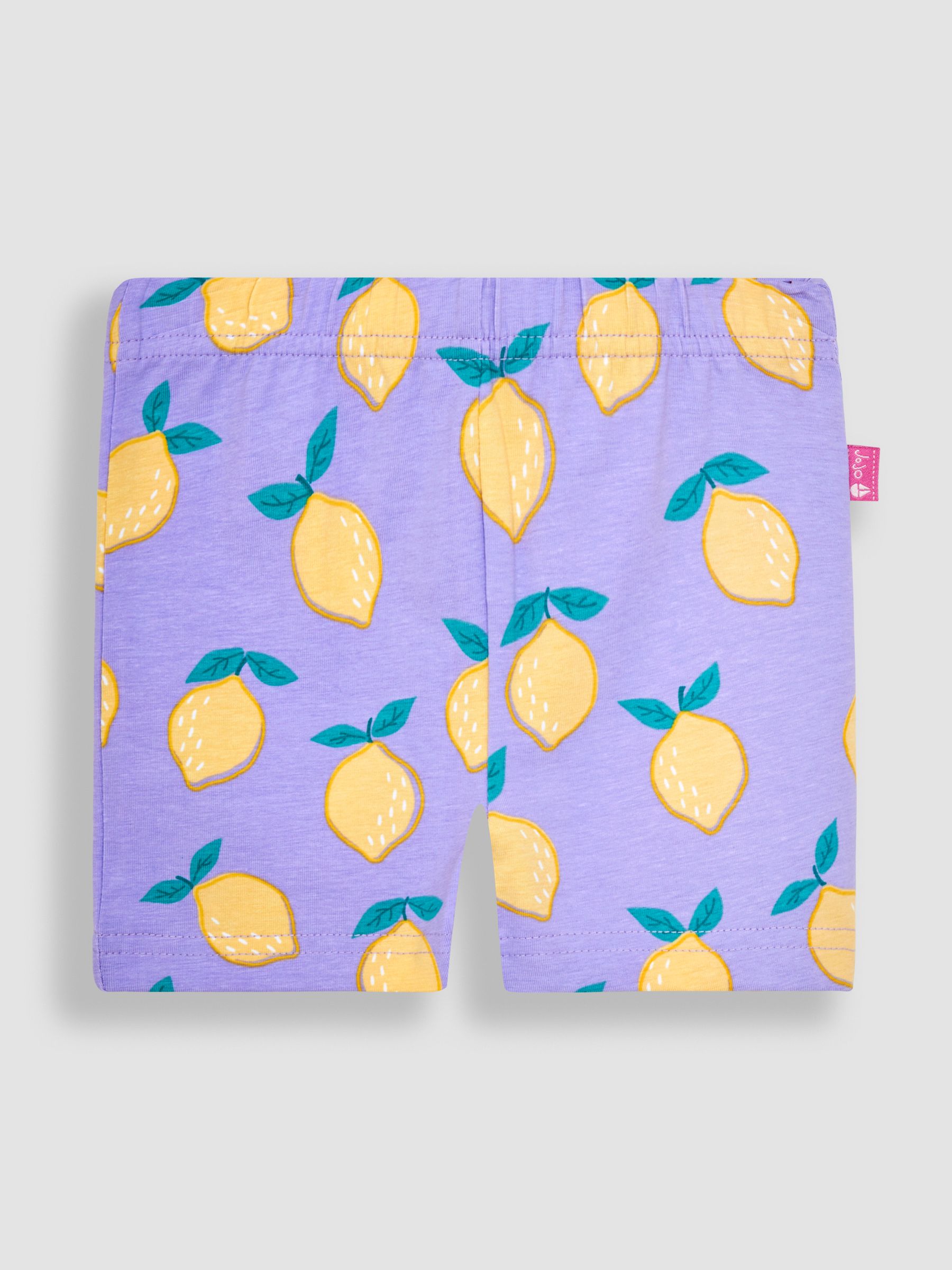 Lilac Purple Lemon & Yellow 2-Pack Shorts - Image 2 of 4