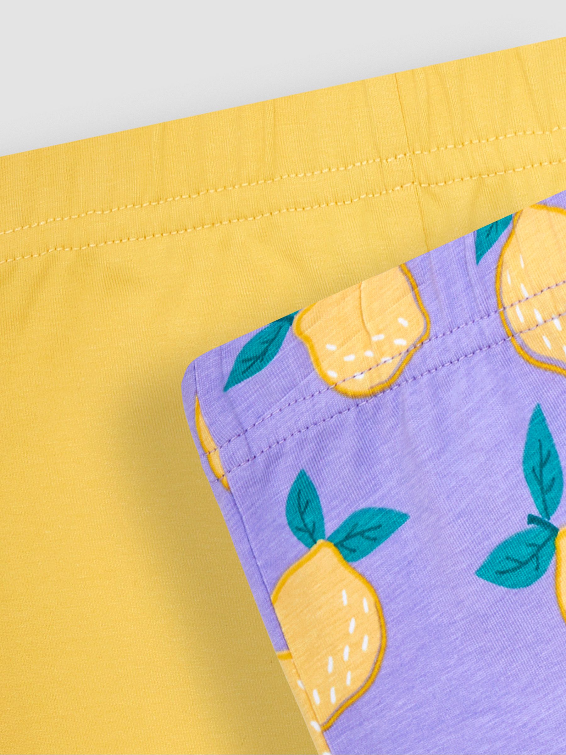 Lilac Purple Lemon & Yellow 2-Pack Shorts - Image 4 of 4