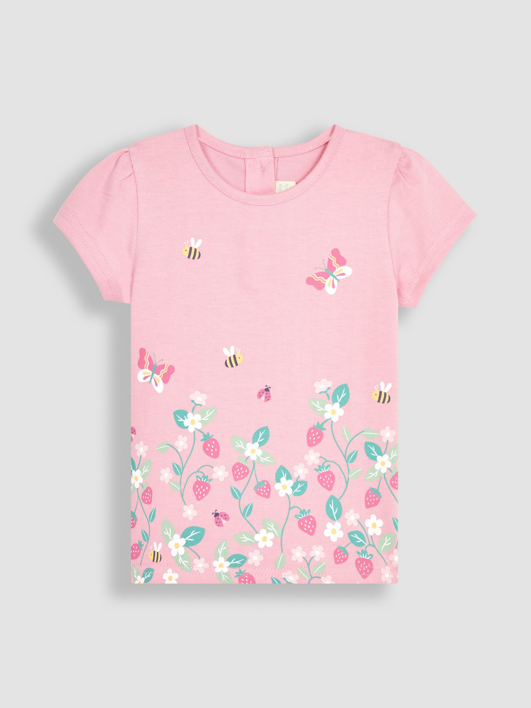 Pink Strawberry Garden & Yellow 2-Pack T-Shirts - Image 2 of 3