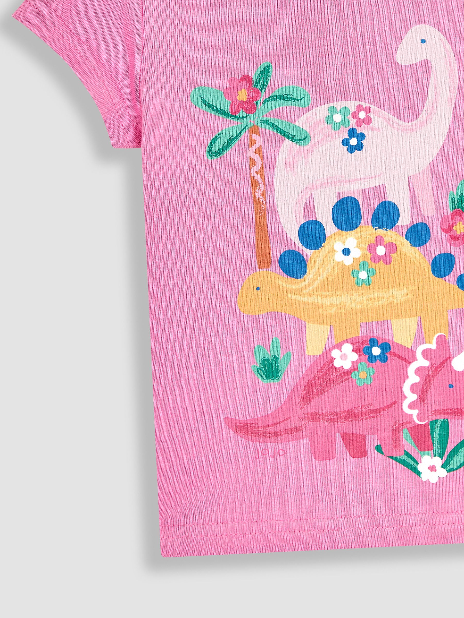 Fuchsia Dino Friends T-Shirt - Image 3 of 3