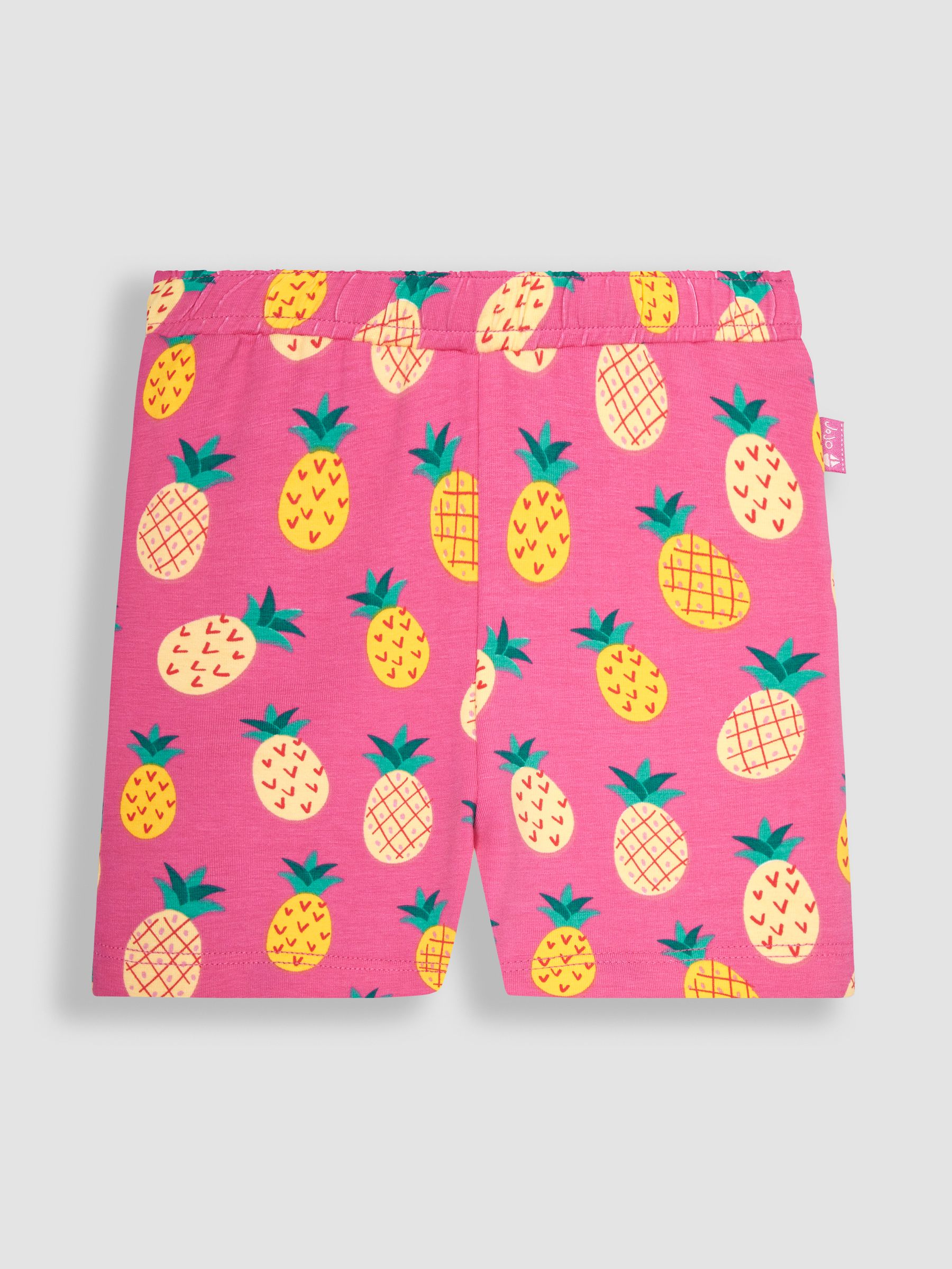 Fuchsia Pink Pineapple & Green 2-Pack Shorts - Image 2 of 4