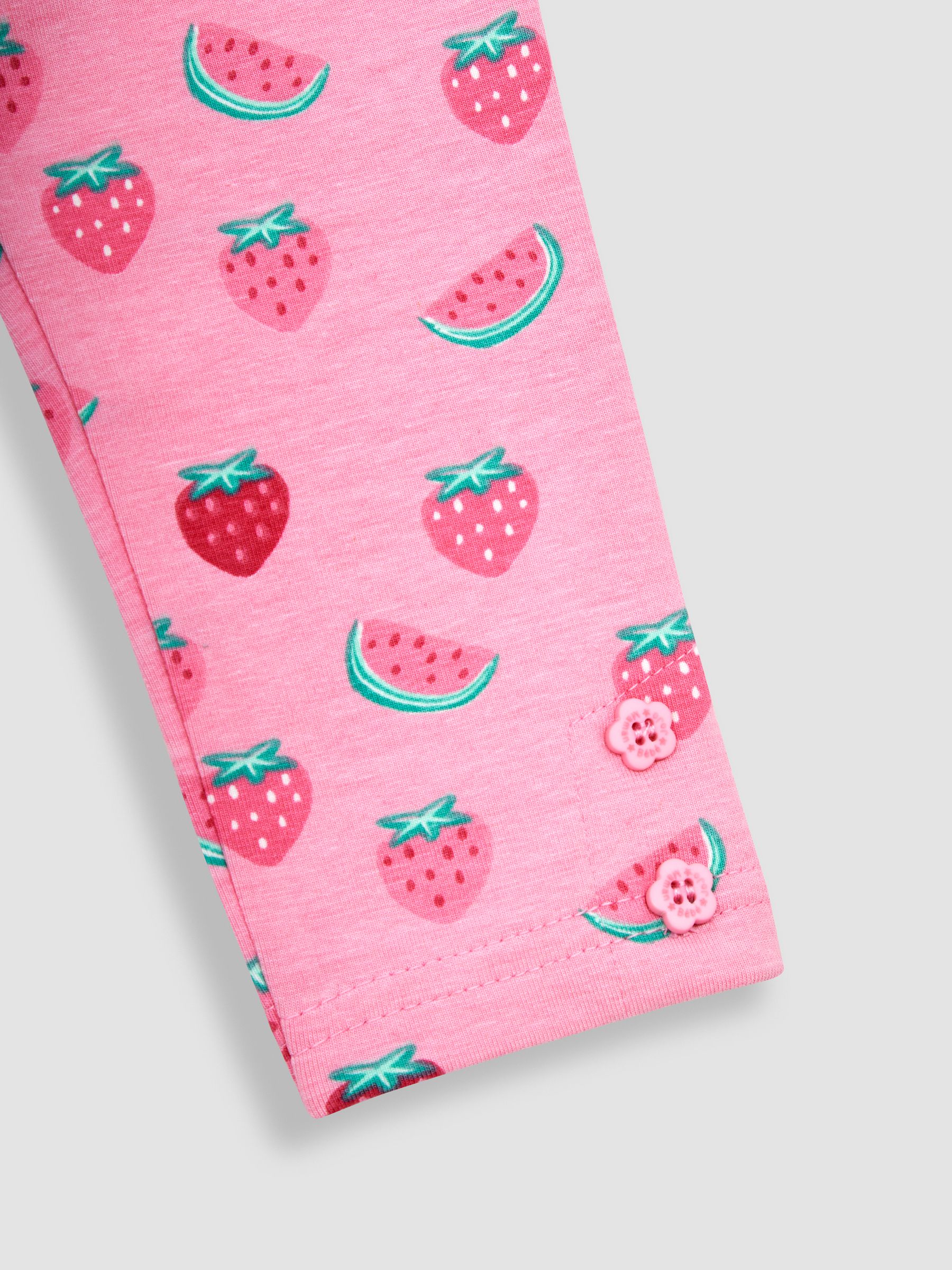 Pink Strawberry & Pink 2-Pack Leggings - Image 5 of 7