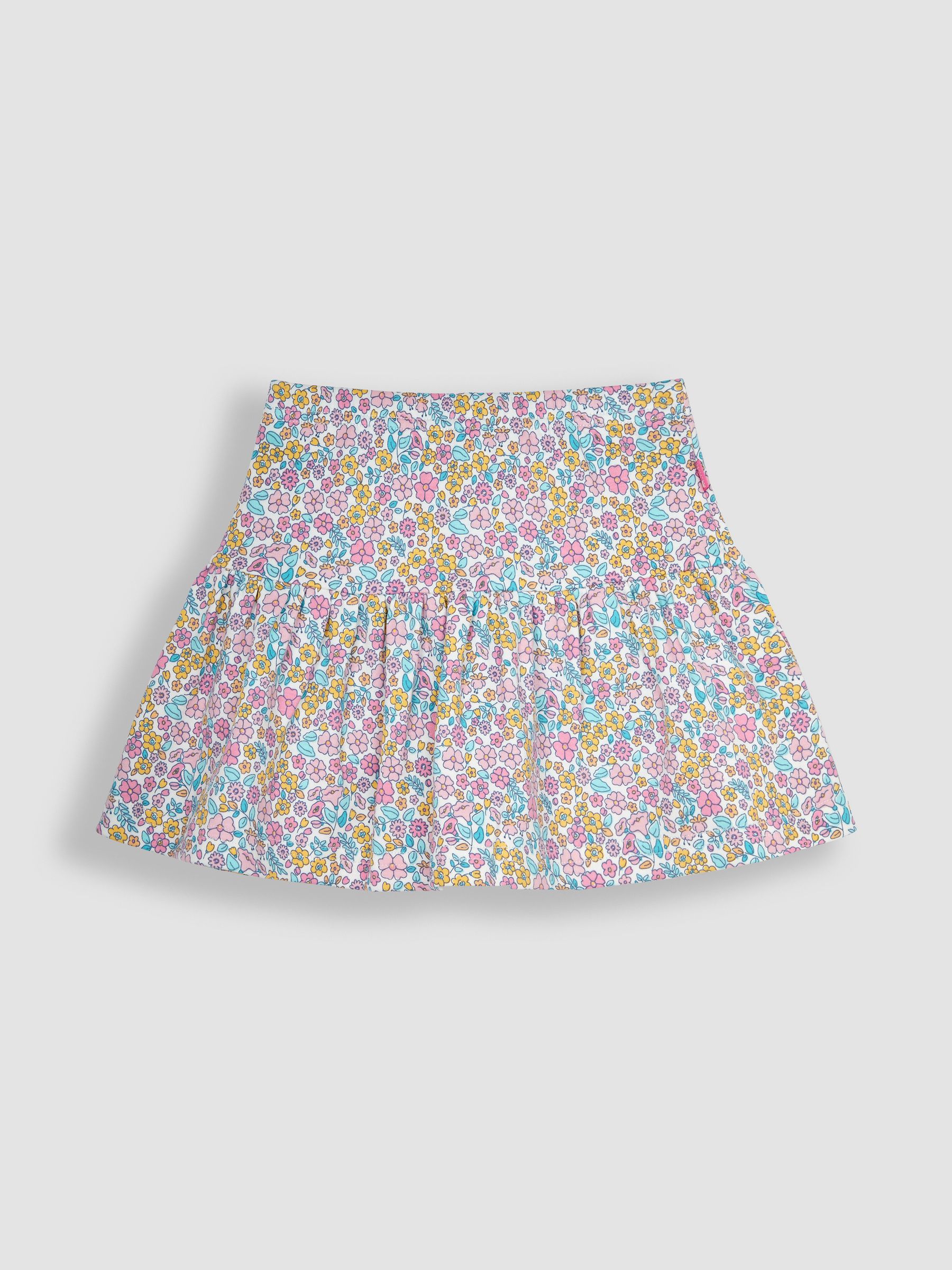 Pink Jungle Floral Print Skort - Image 1 of 3