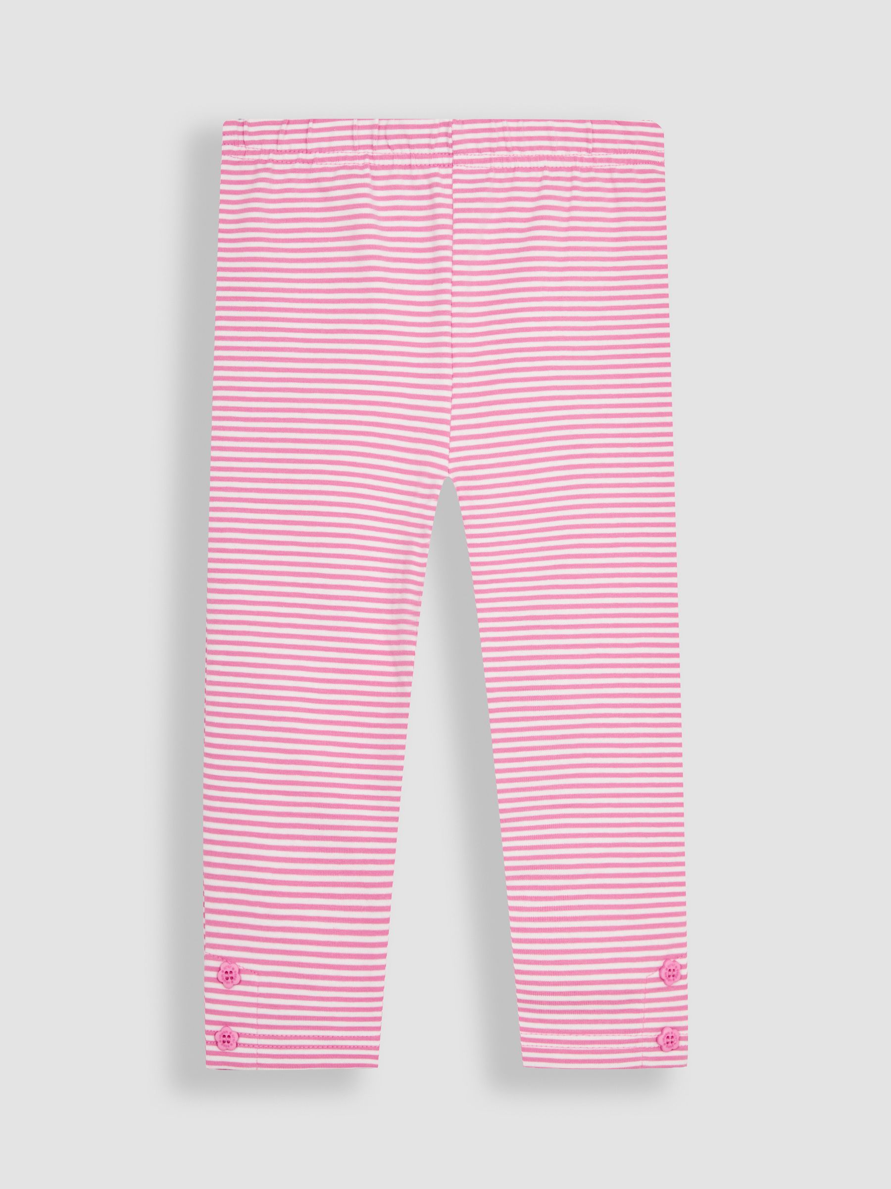 Blue Duck Floral & Pink 2-Pack Leggings - Image 3 of 5