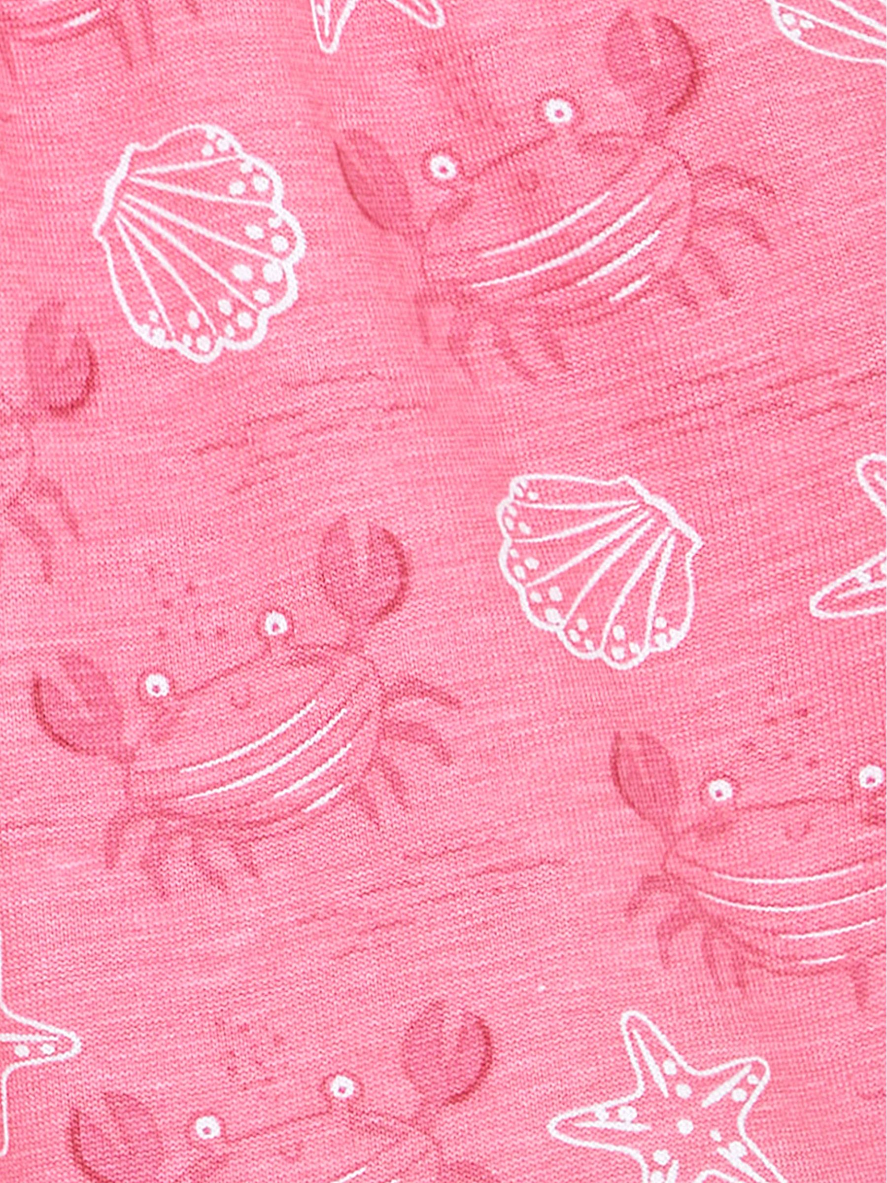 Coral 2-Piece Crab T-Shirt & Shorts Set - Image 4 of 4
