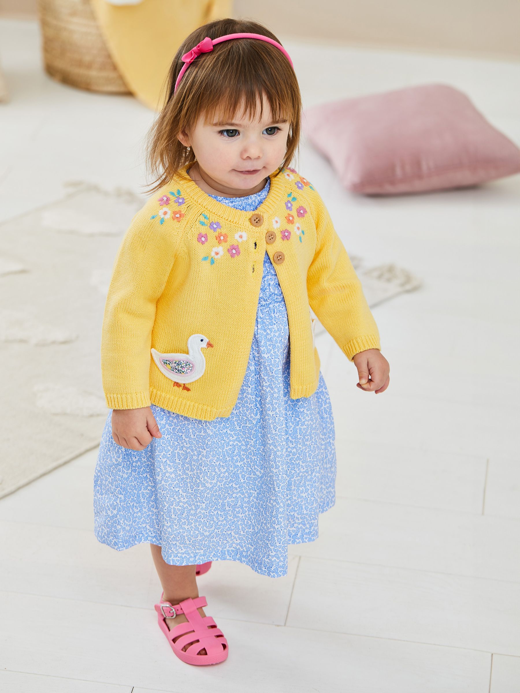 Yellow Duck Novelty Pocket Cardigan - Image 2 of 5