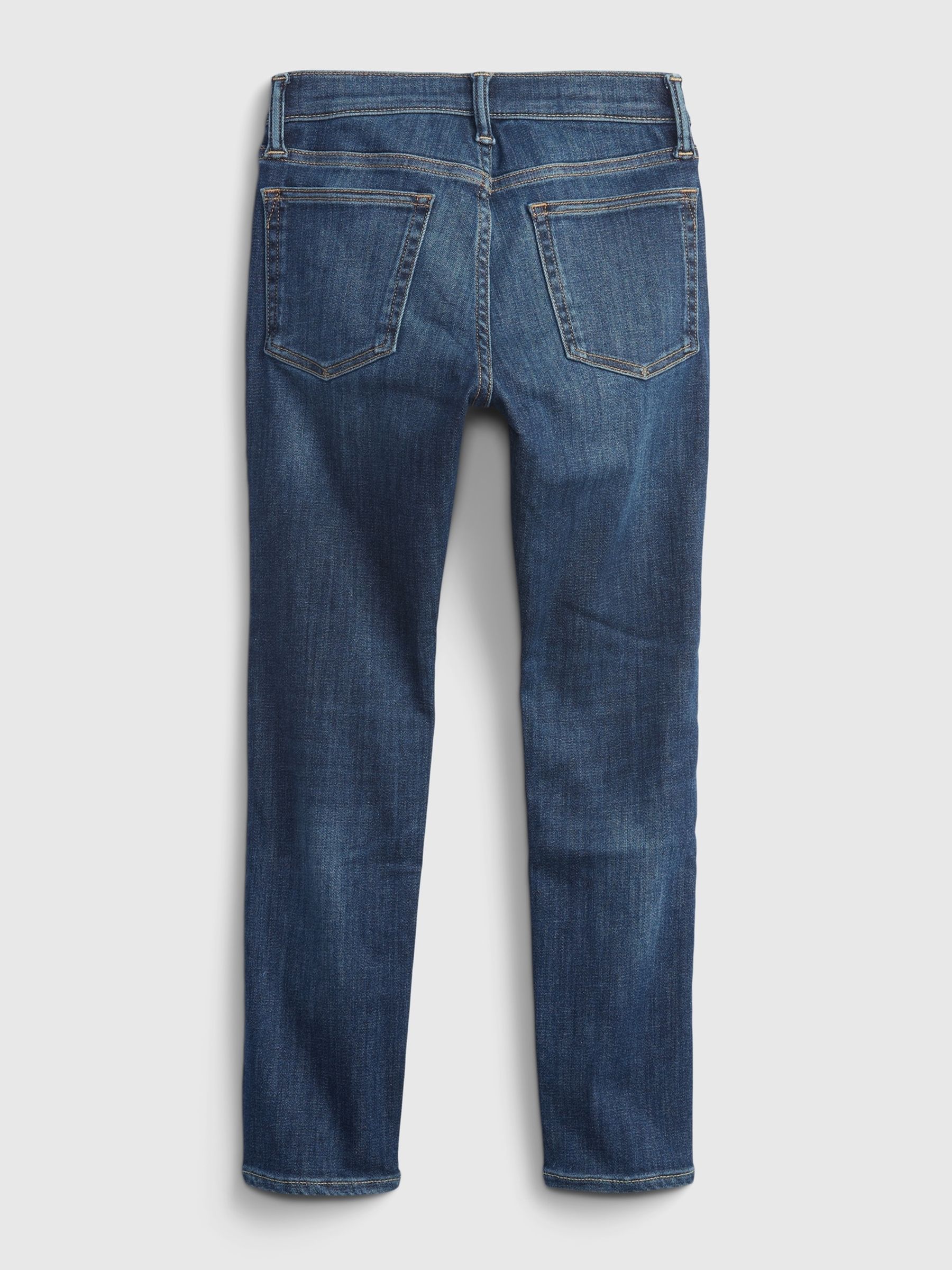 Mid Wash Blue Skinny Fit Stretch Jeans (6-14yrs) - Image 5 of 5