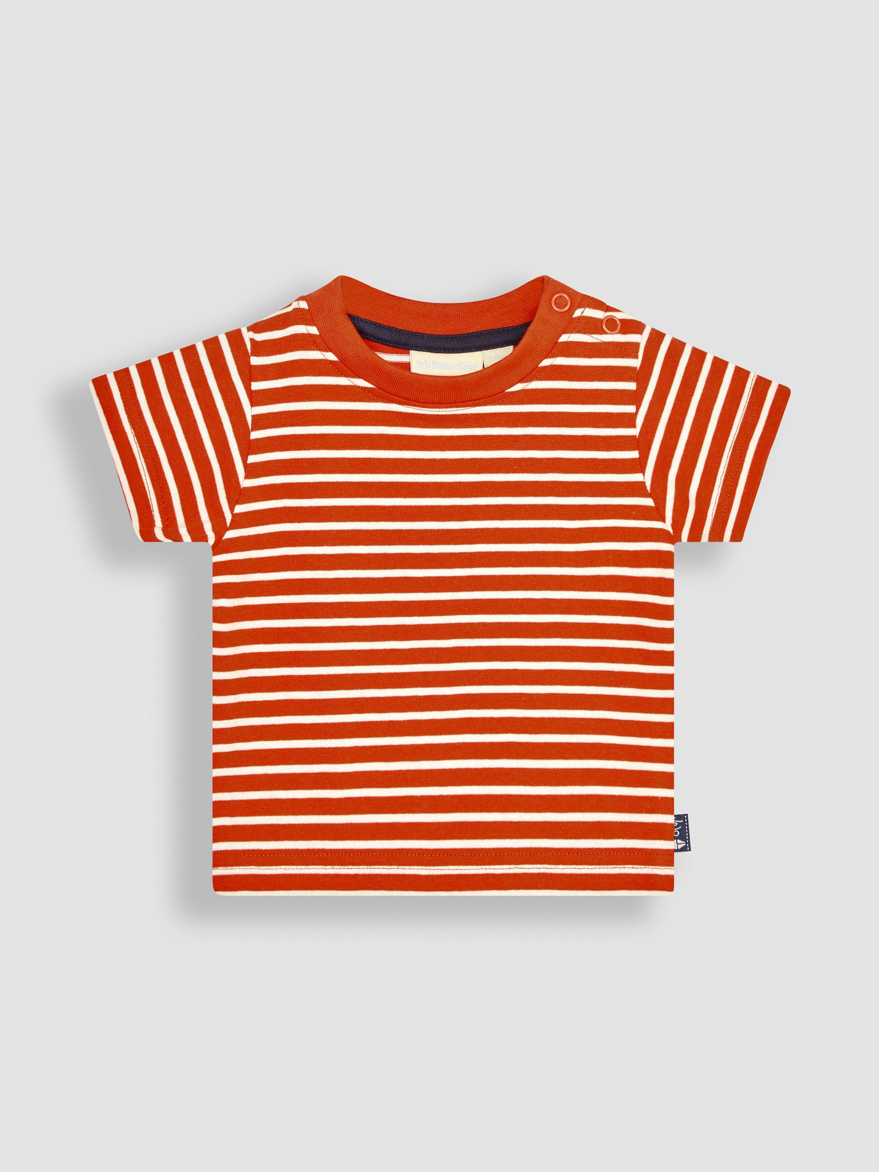 Navy 2-Piece Giraffe Dungarees & Stripe T-Shirt Set - Image 2 of 5