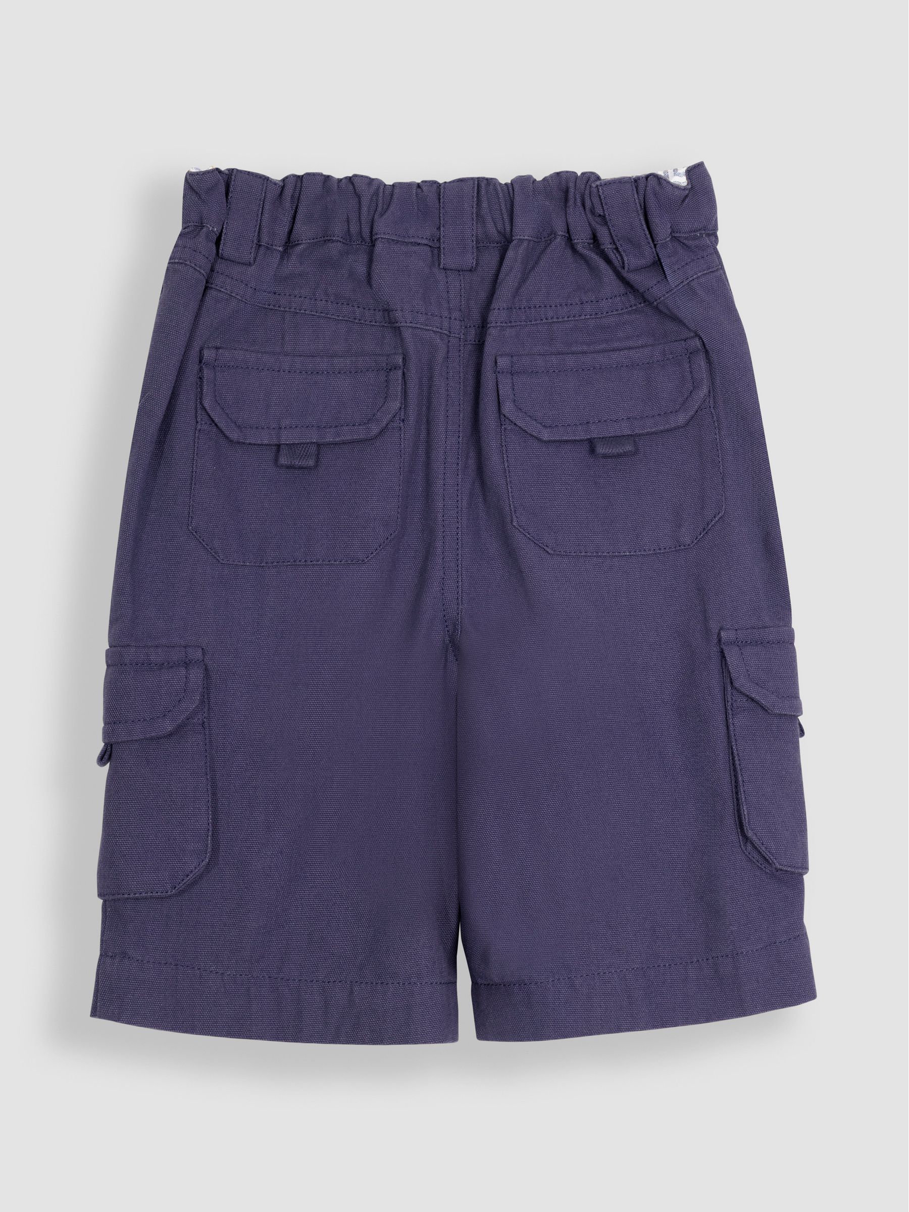 Indigo Blue Cargo Shorts - Image 2 of 3