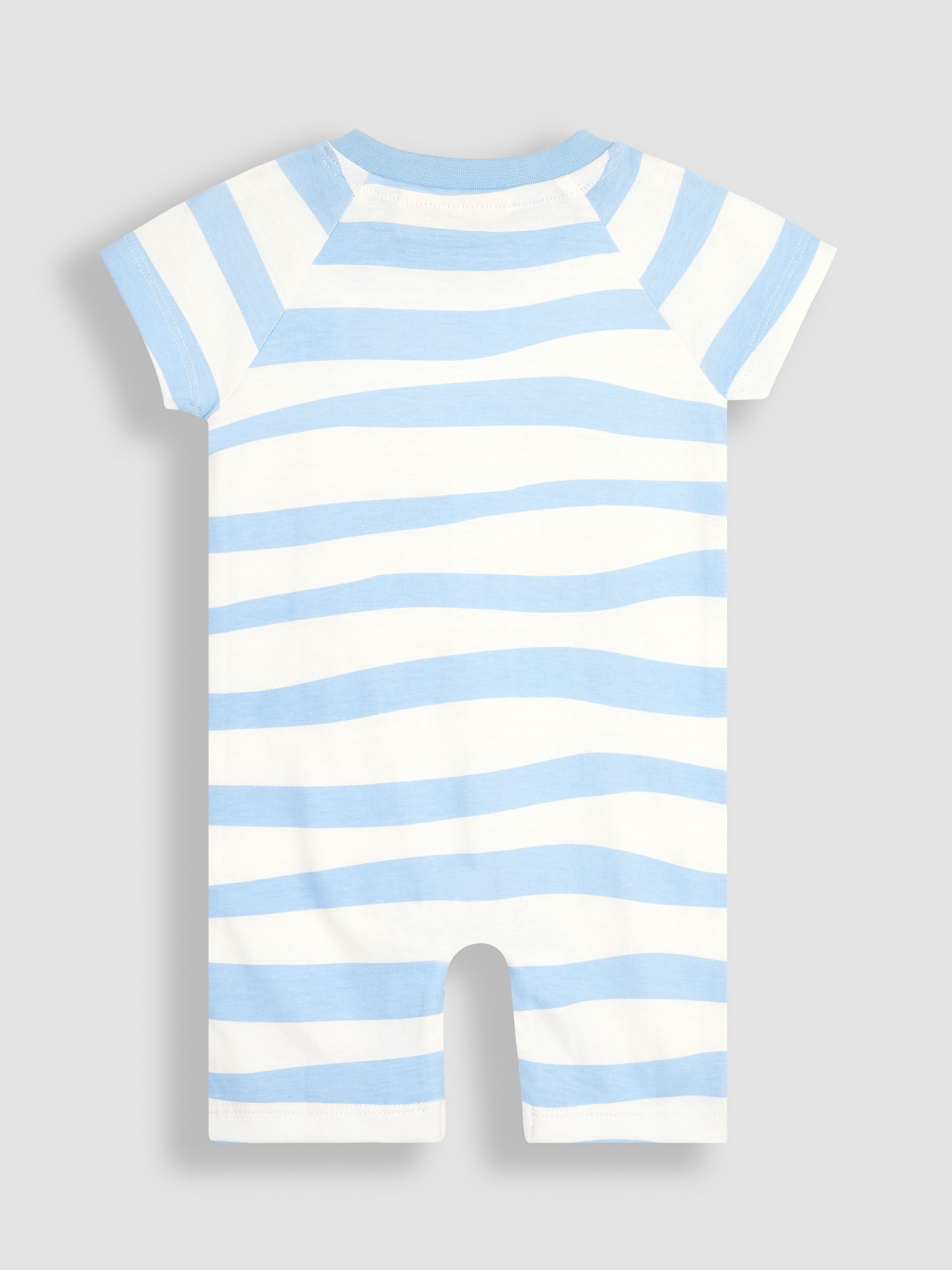Blue Boat Appliqué Romper - Image 2 of 3