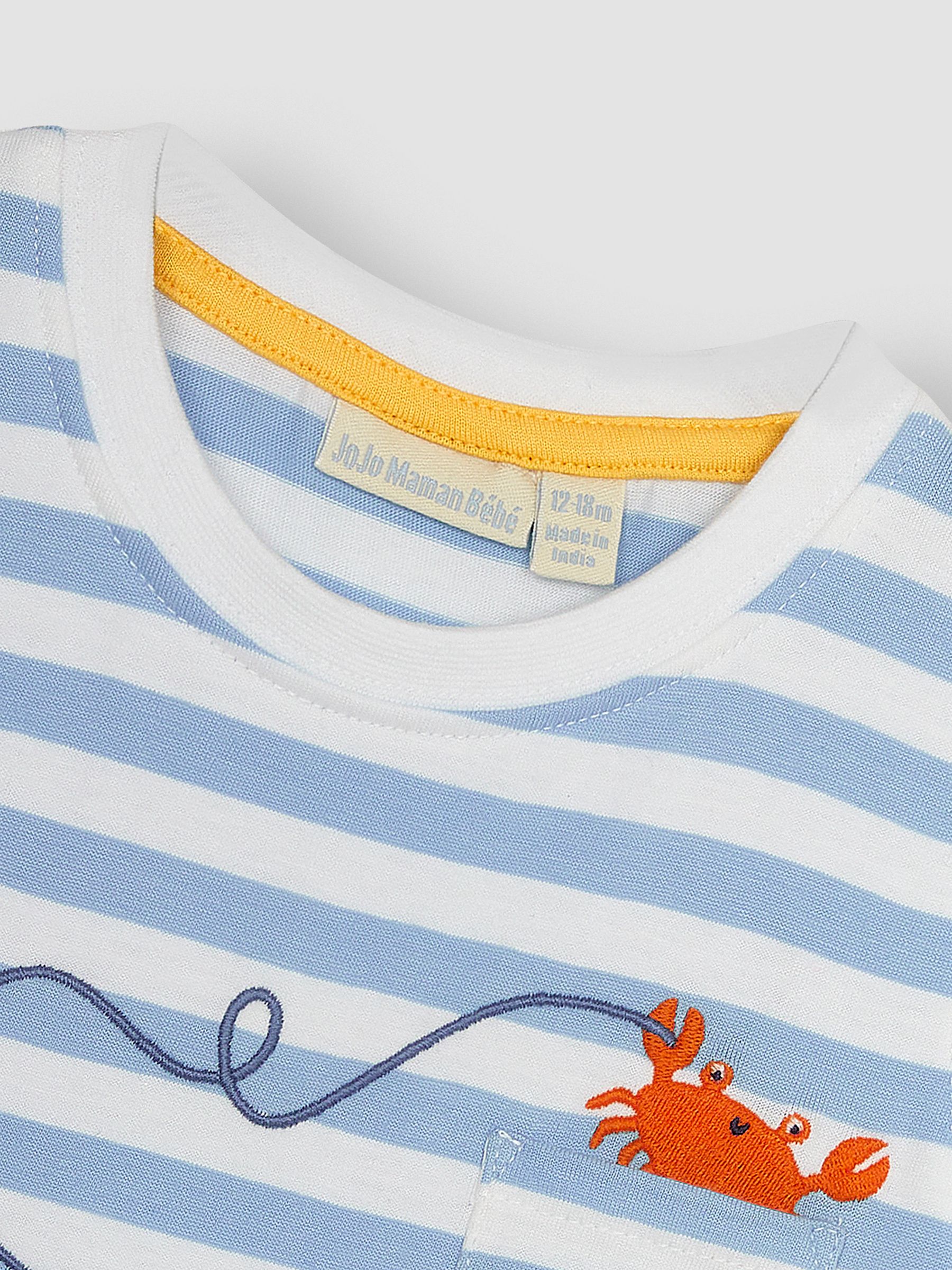 Blue Pelican Appliqué Pocket T-Shirt - Image 2 of 3