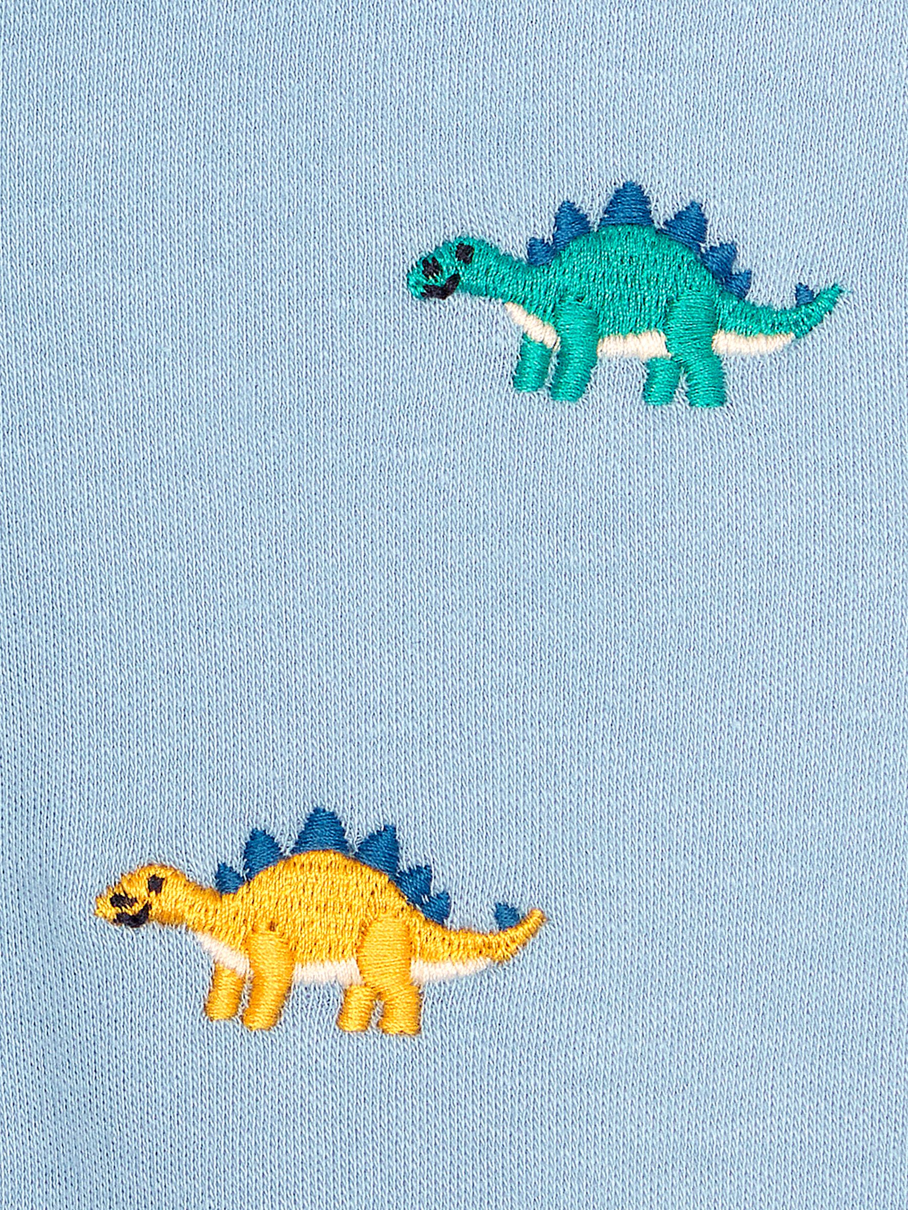 Blue Dino Embroidered Polo Shirt - Image 3 of 3
