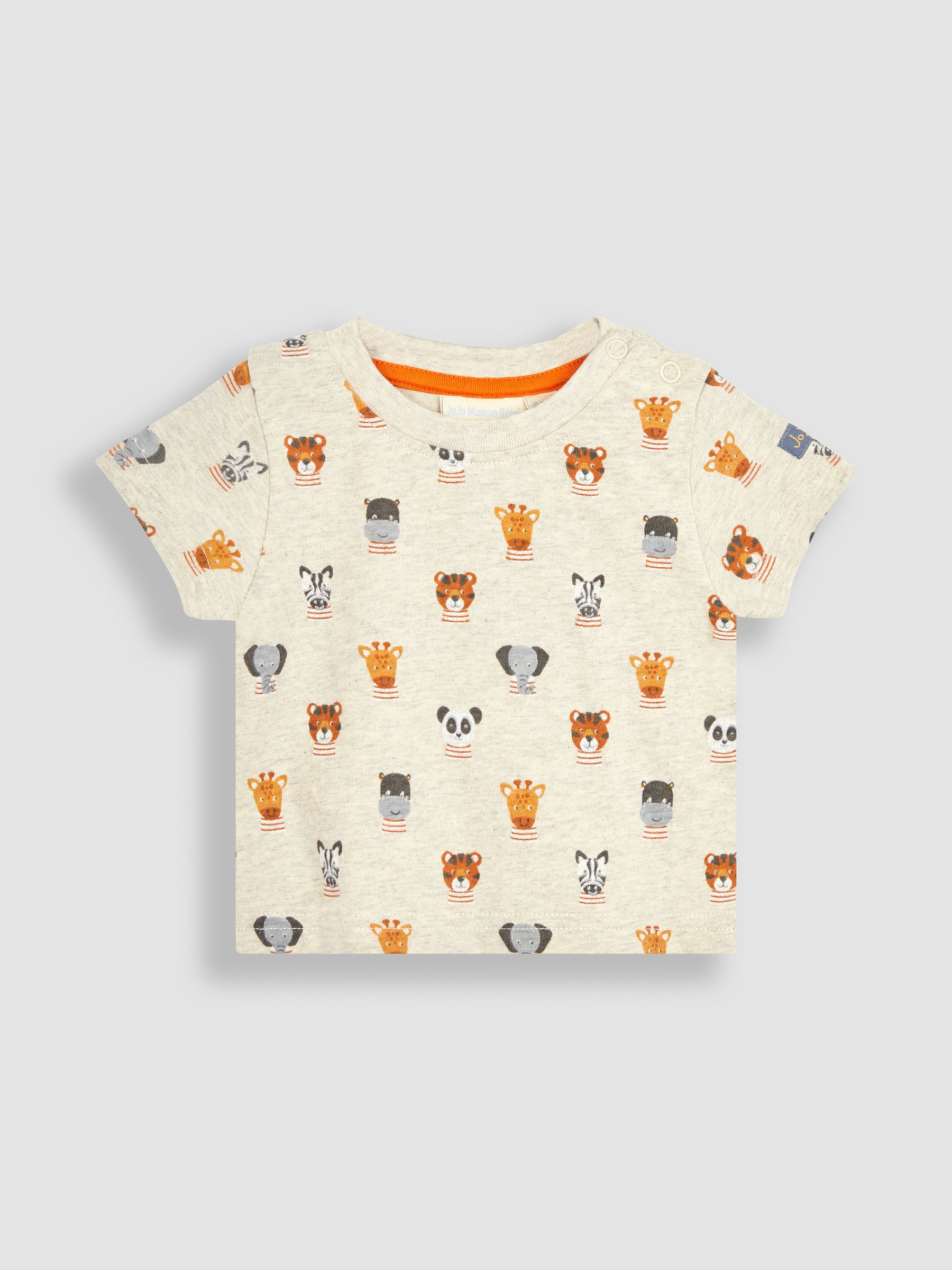 Brown Lion Appliqué Trouser Dungarees & T-Shirt Set - Image 7 of 7