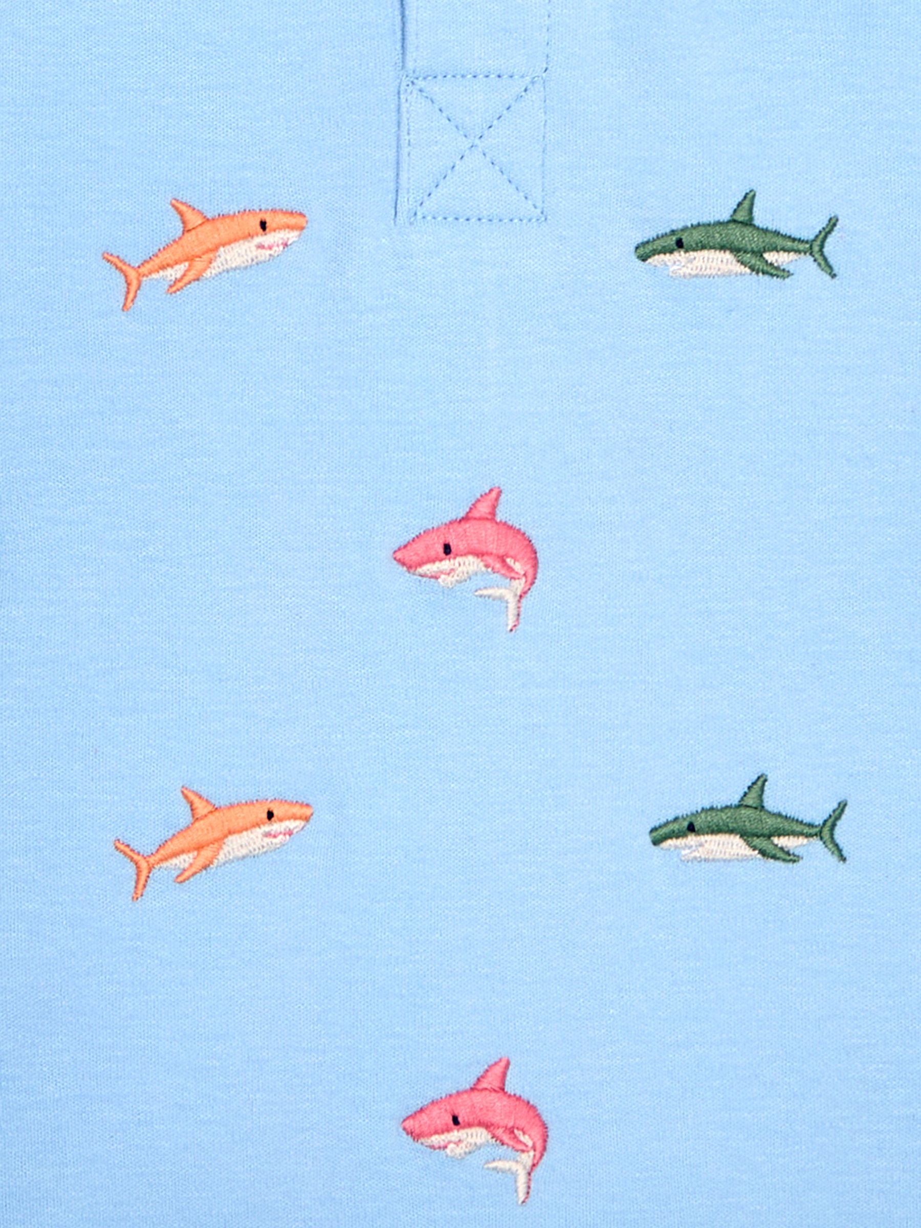 Shark Embroidered Embroidered Polo Shirt - Image 3 of 3