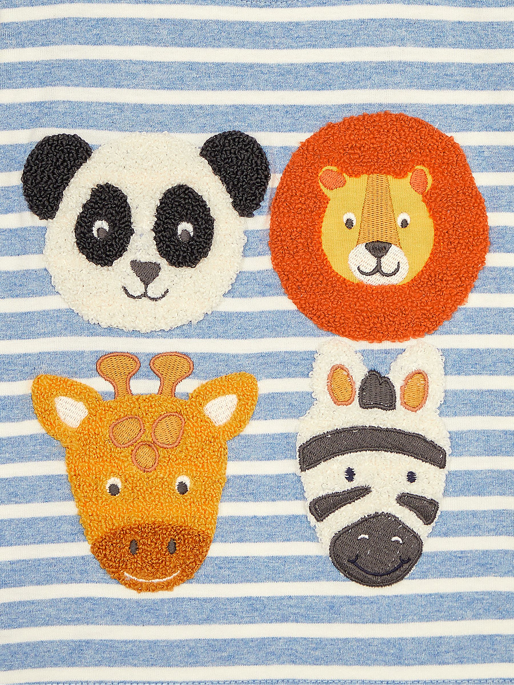 Blue Safari Animal Appliqué Top - Image 3 of 3