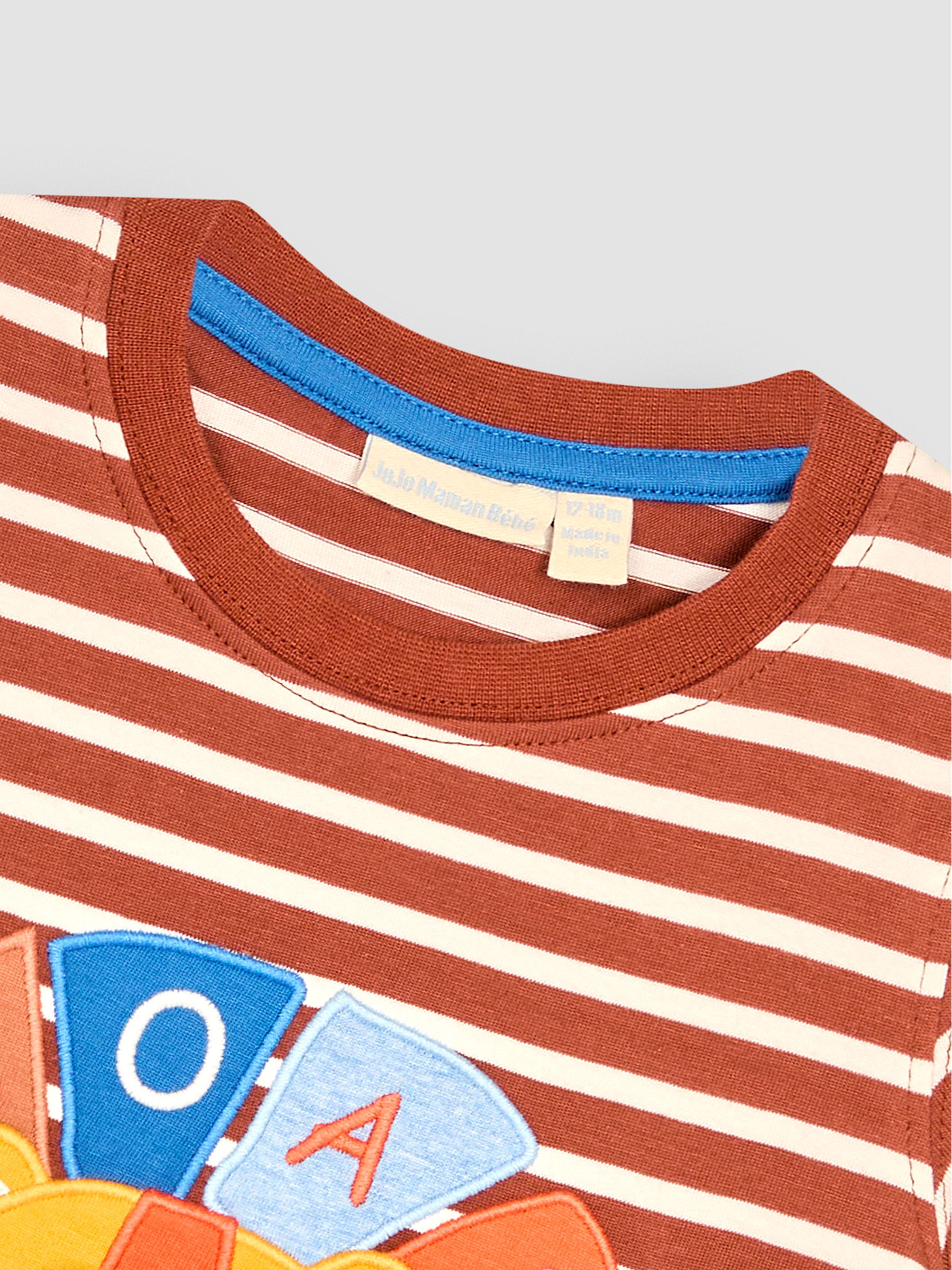 Brown Lion Roar Interactive Appliqué T-Shirt - Image 3 of 3
