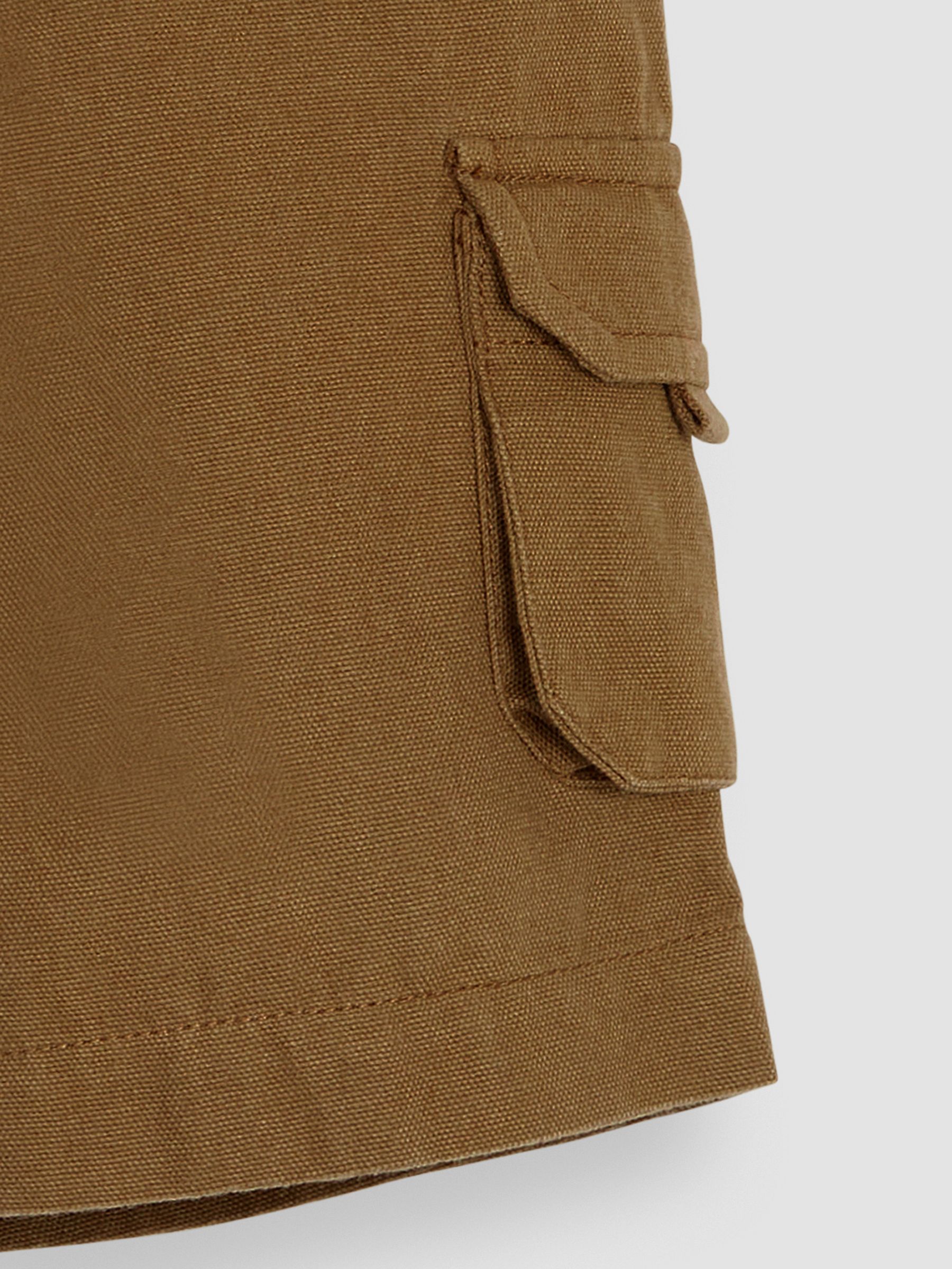 Brown Cargo Shorts - Image 3 of 3