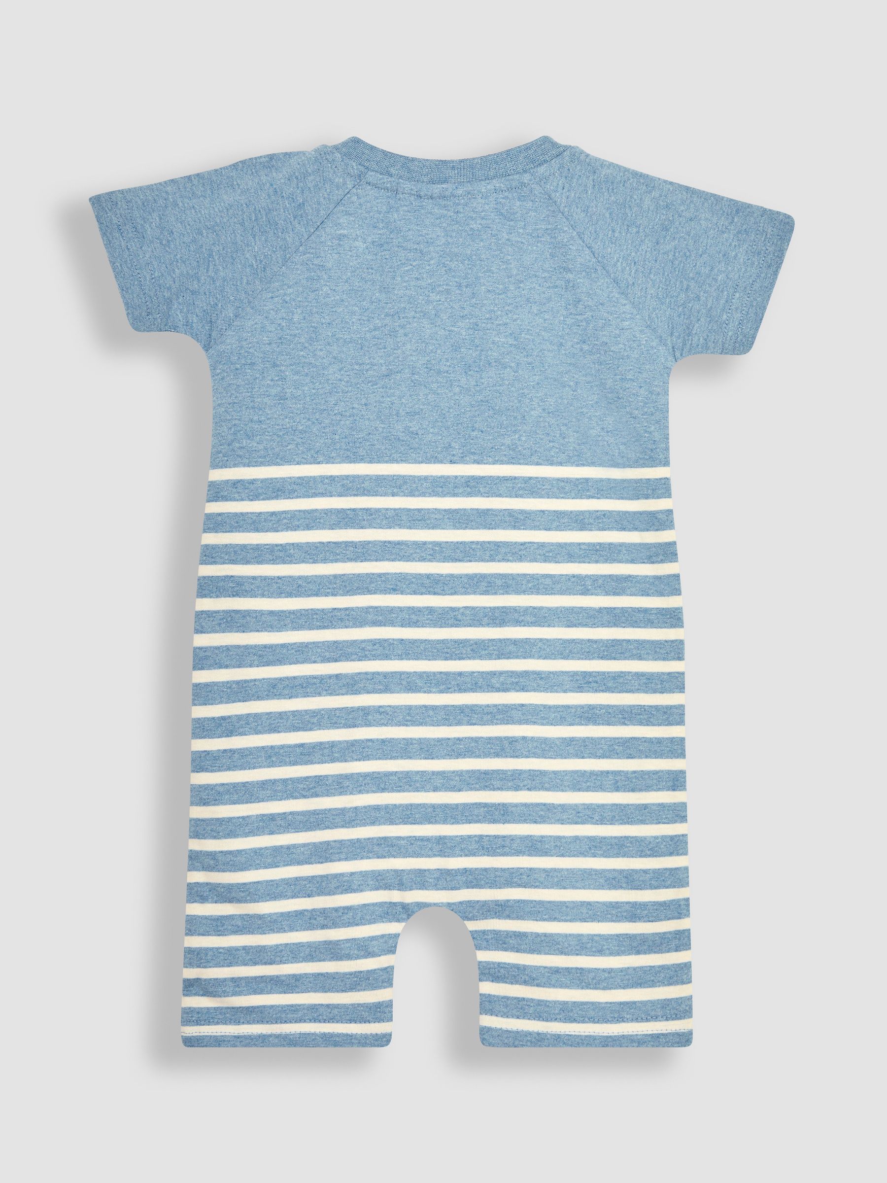 Blue Safari Appliqué Romper - Image 2 of 3