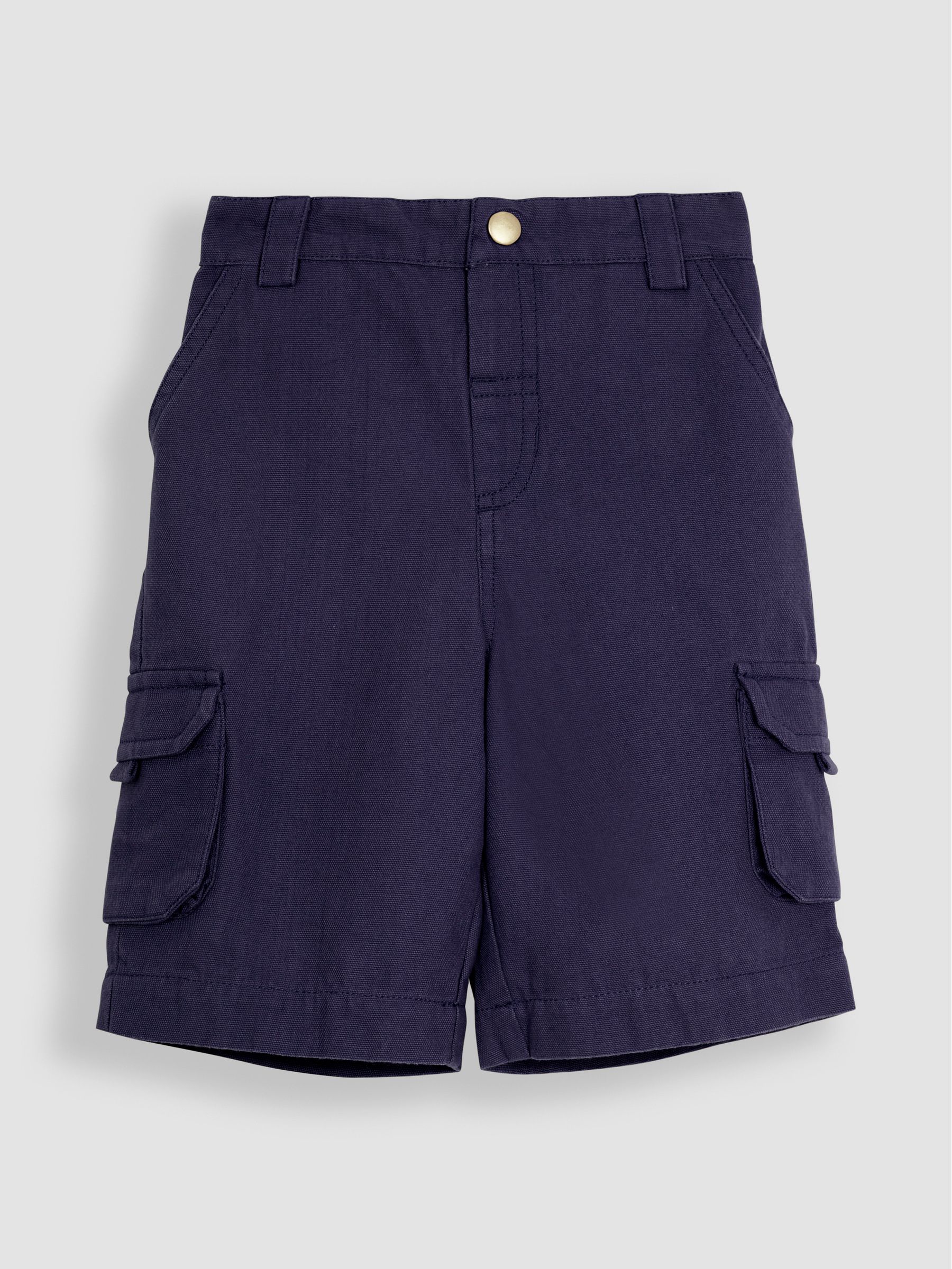 Navy Blue Cargo Shorts - Image 2 of 4