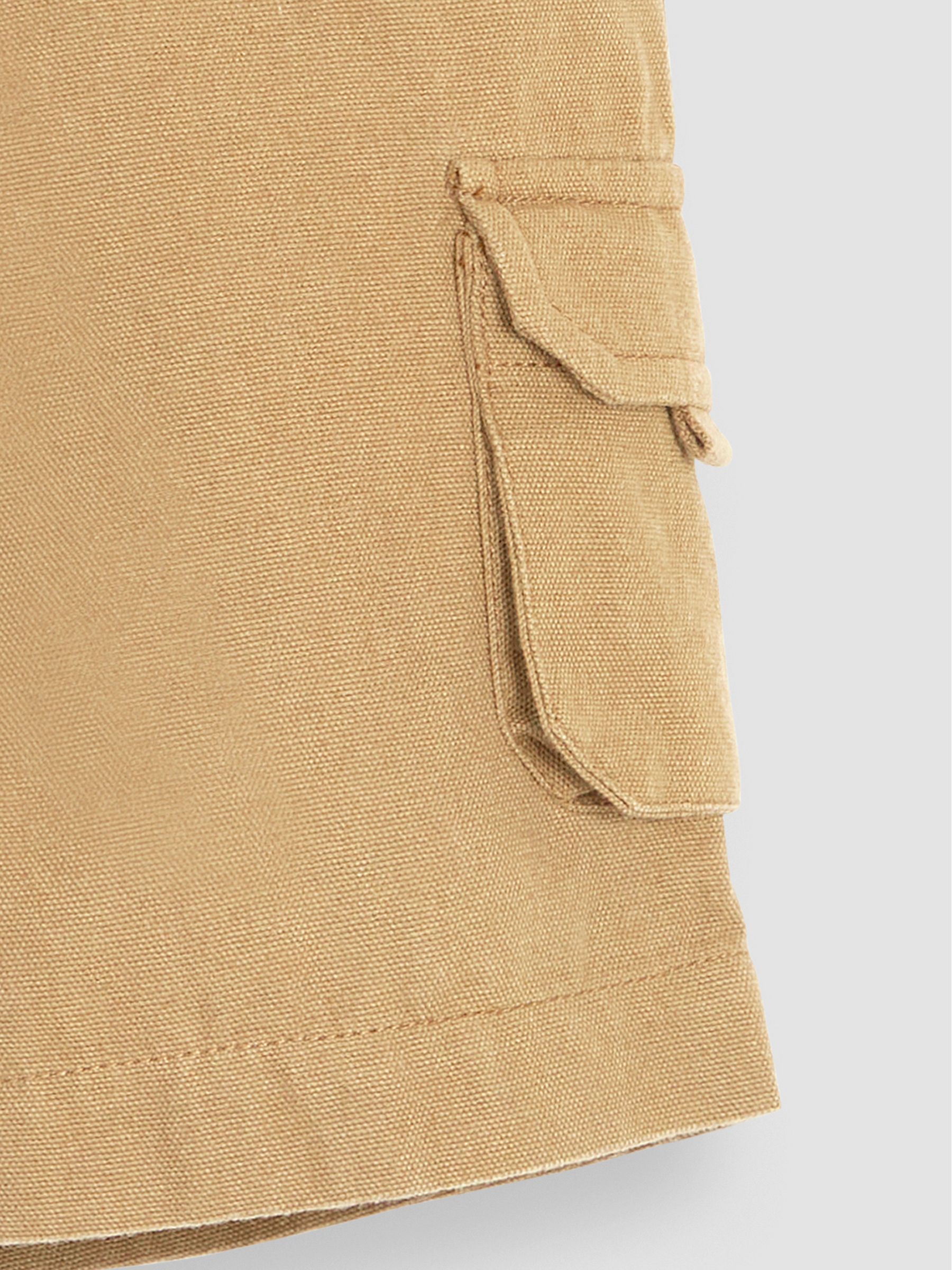 Camel Cargo Shorts - Image 6 of 6