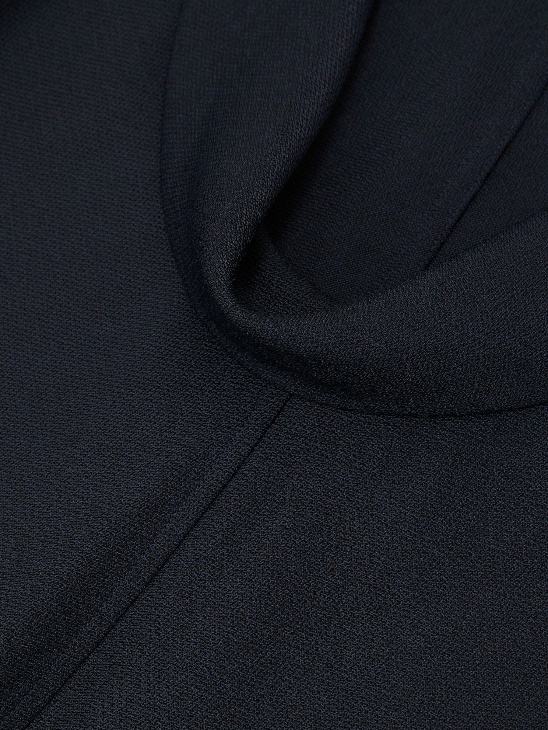 Cowl-Neck Sleeveless Top in Navy - Image 7 of 7