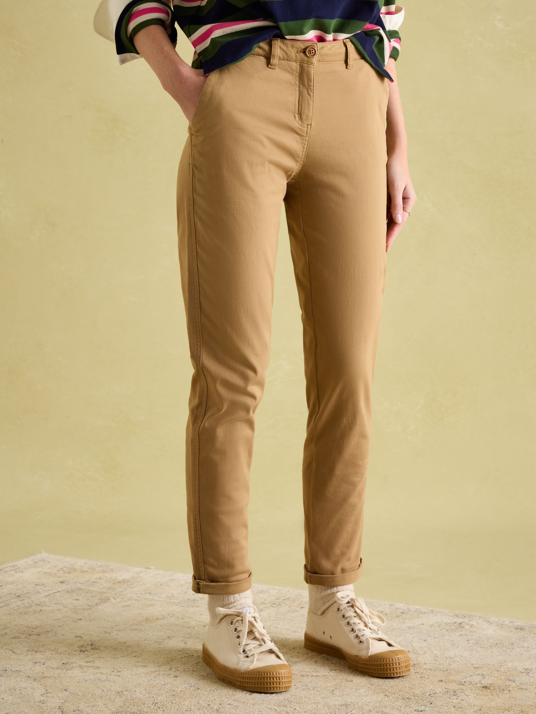 Hesford Stone Chino Trousers | Joules