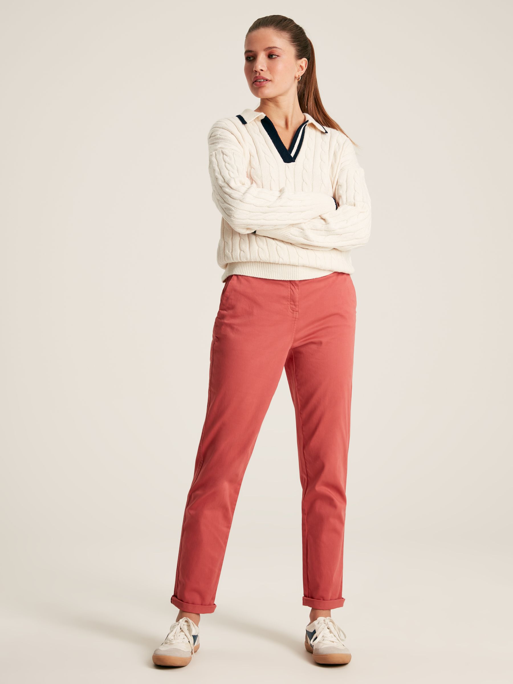 Hesford Pink Chino Trousers - Image 3 of 5
