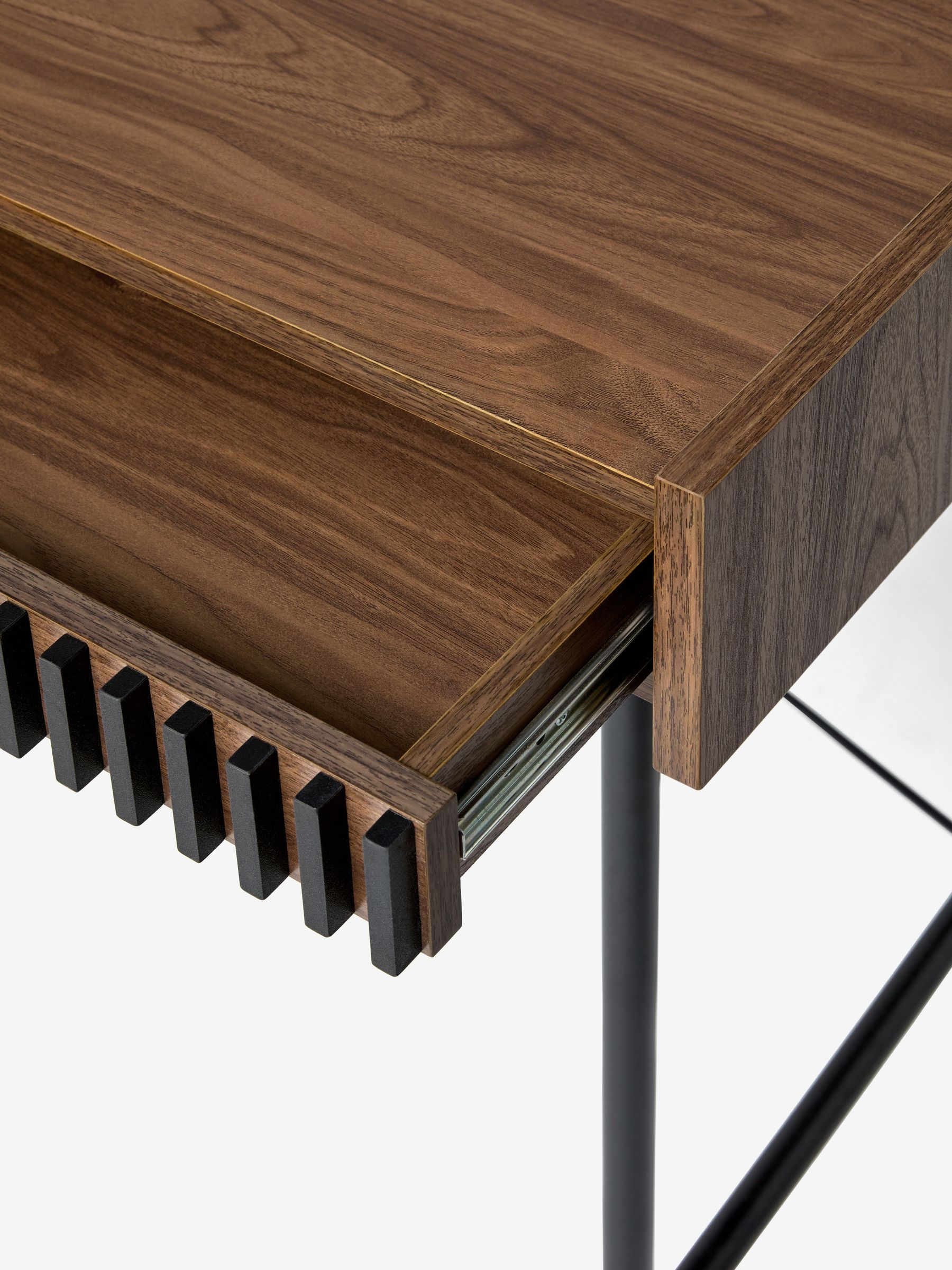 Blaze Desk in Dark Walnut Effect - Image 3 of 4