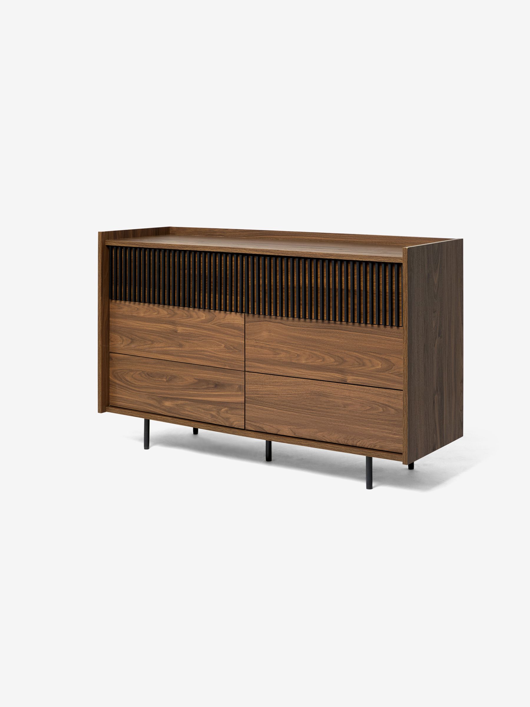 Blaze 6 Drawer Chest of Drawers in Dark Walnut Effect - Image 3 of 3