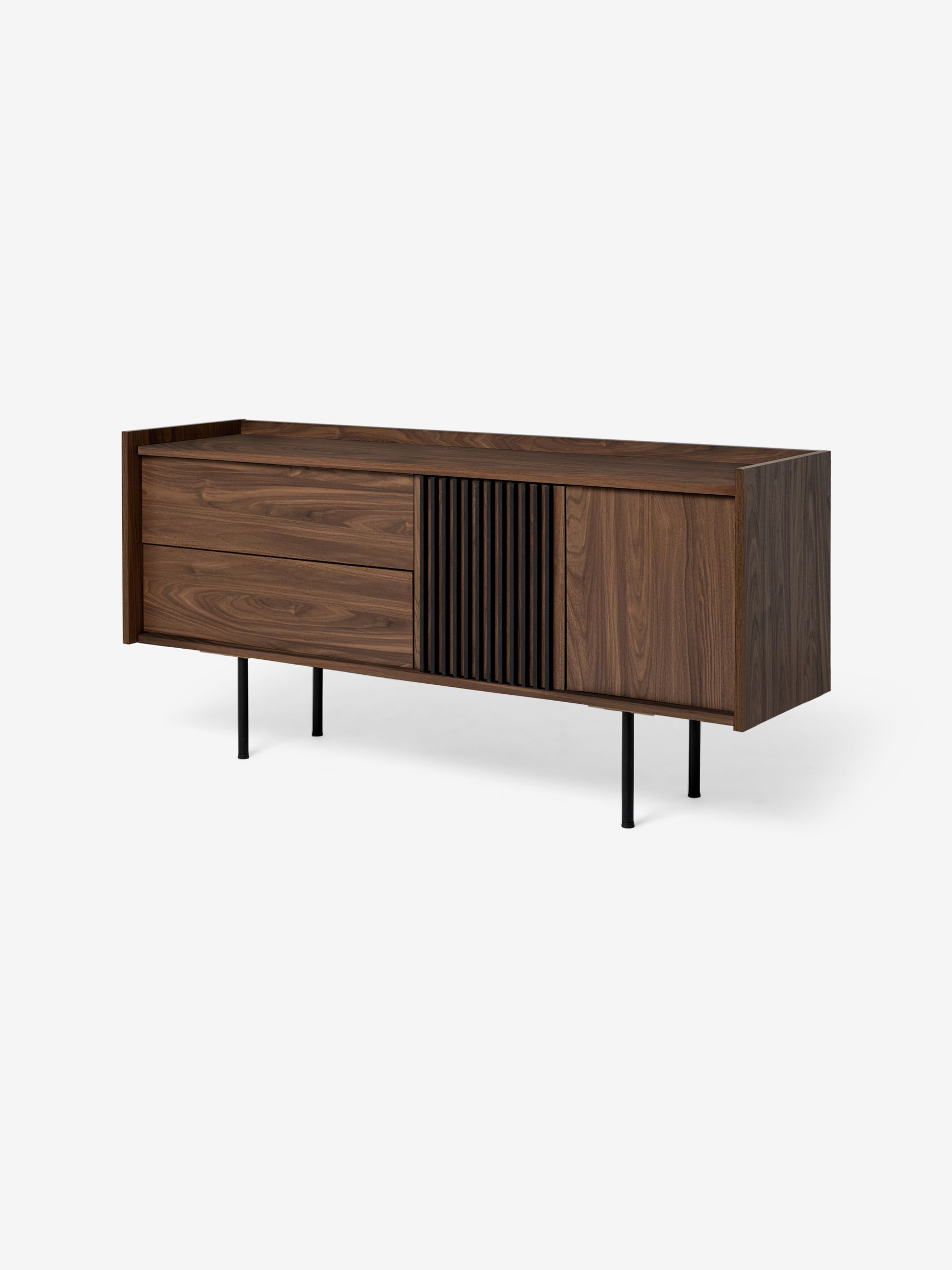 Blaze Large Sideboard in Dark Walnut Effect - Image 5 of 5