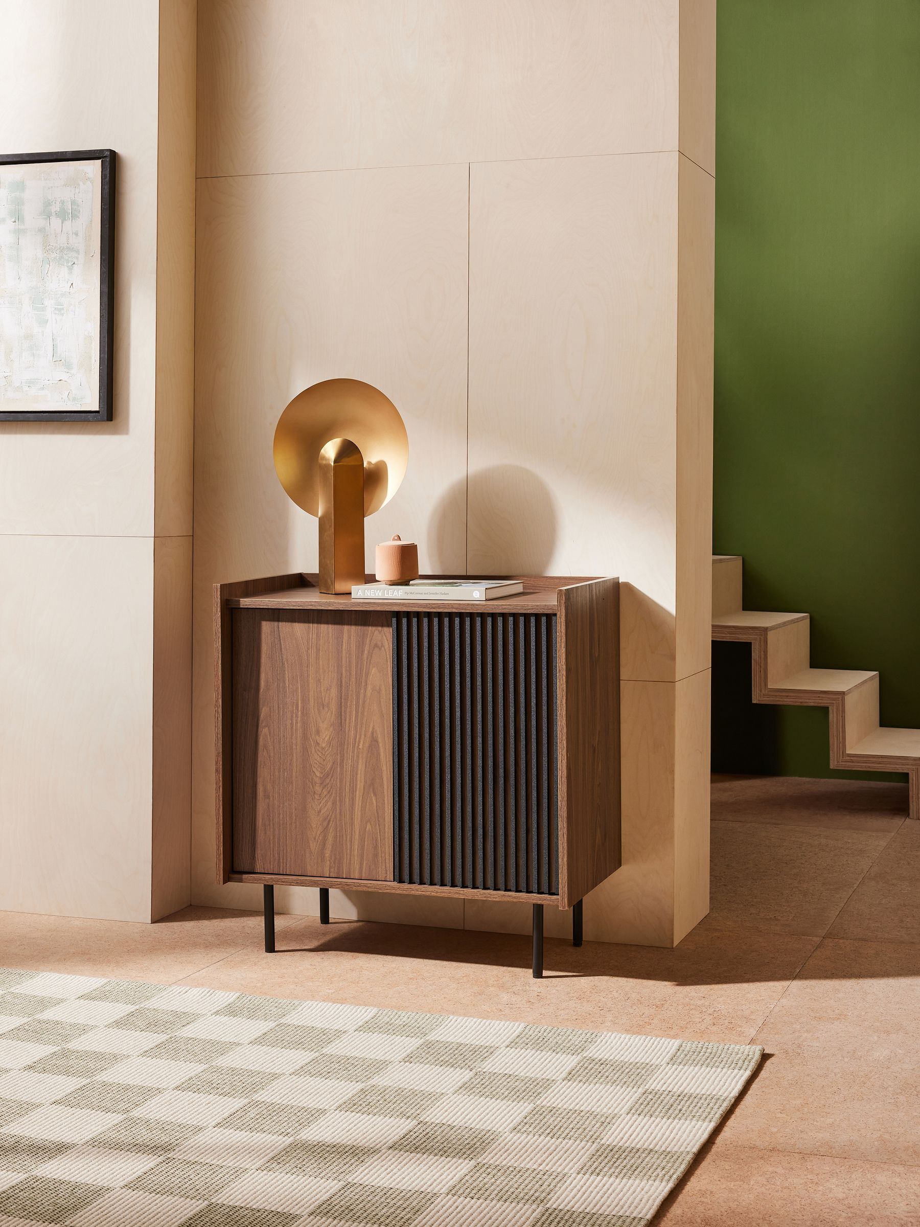 Blaze Small Sideboard in Dark Walnut Effect - Image 1 of 3